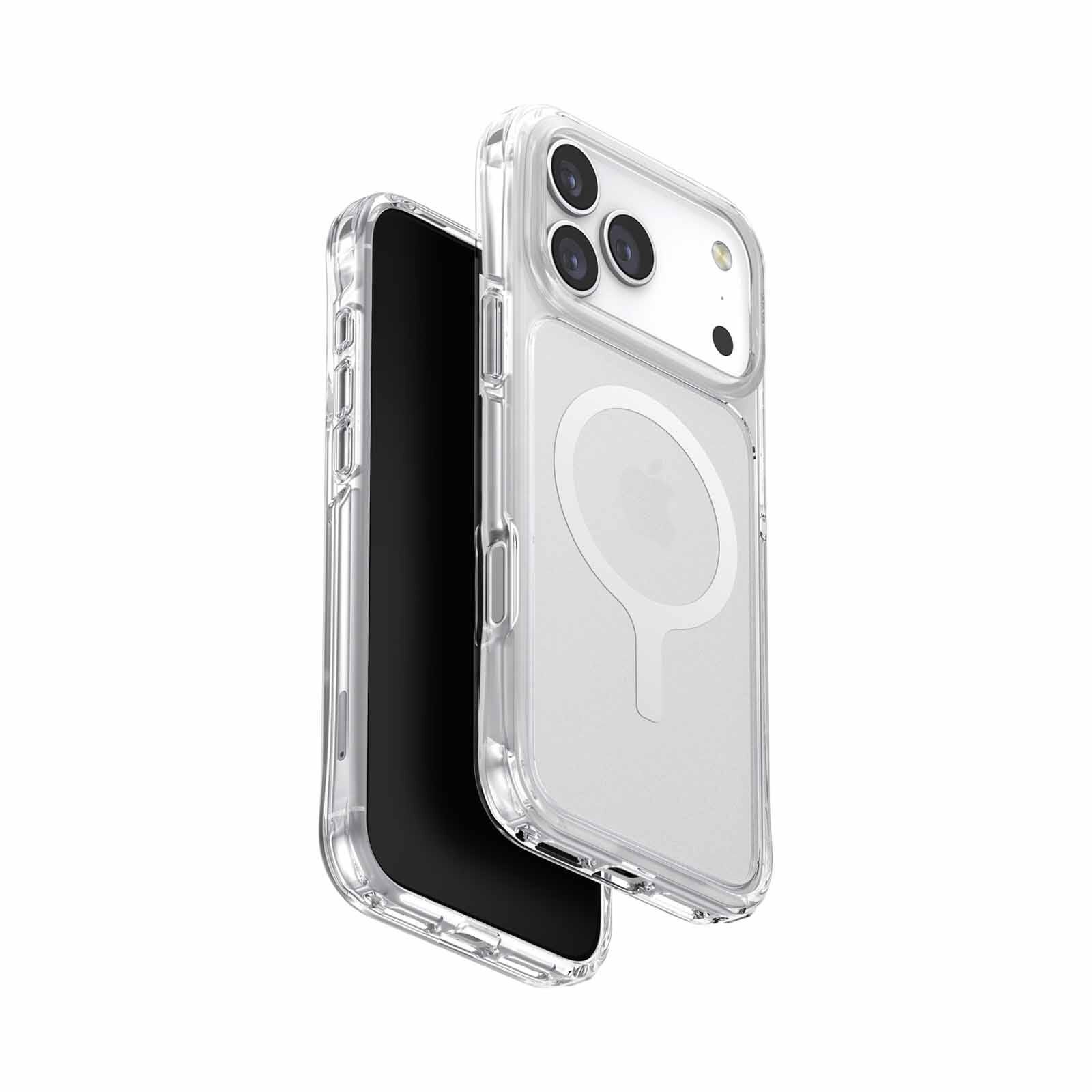 UNIQ Hybrid Iphone 17 Pro Max (2025) 6.9 Magclick Charging Lifepro Xtreme (af) - Frost Clear/white UNIQ-IP6.9P(2025)-LXAFMFCLRW-image 2