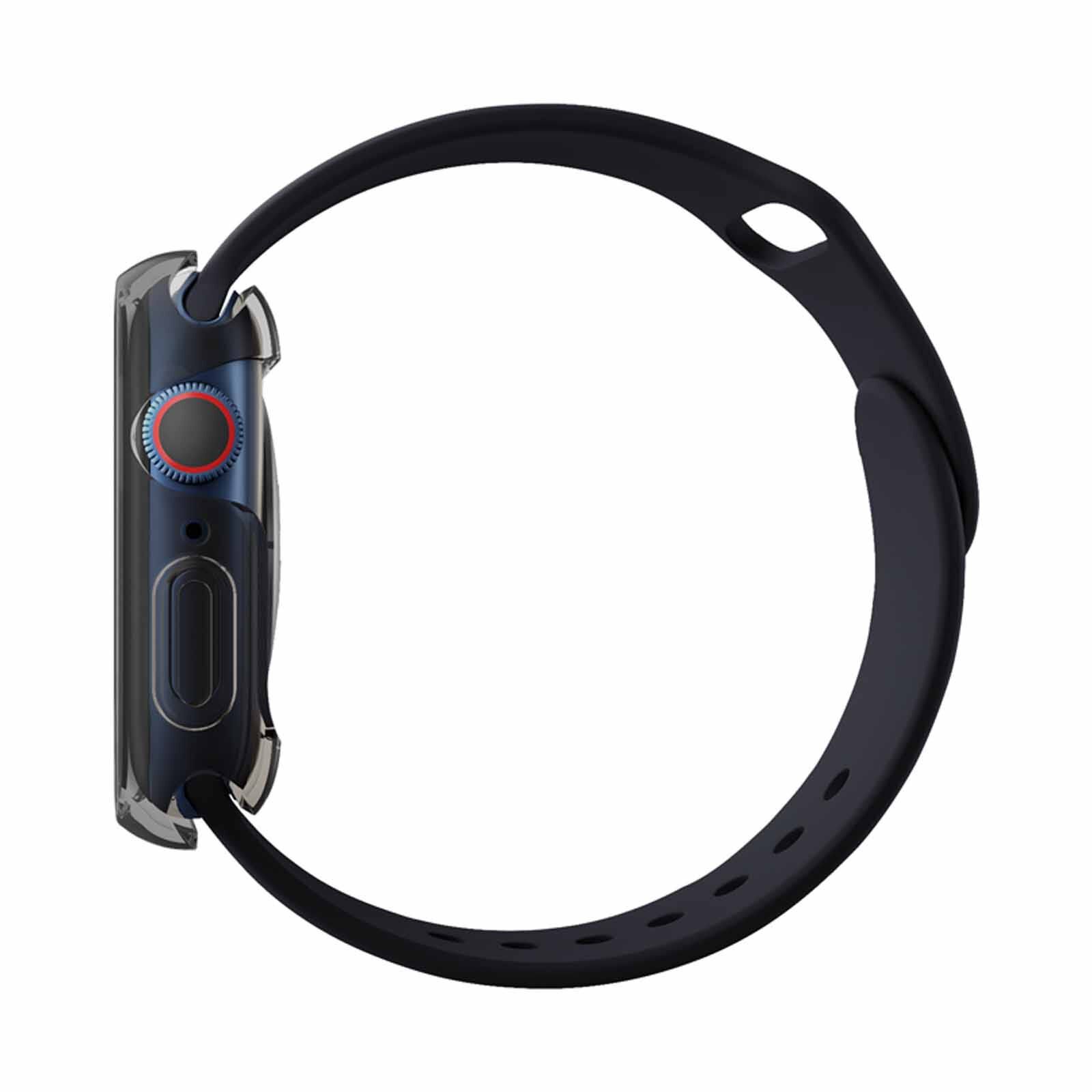 UNIQ Garde Hybrid Watch Case With Screen Protection 41mm - Smoked (tinted Grey) UNIQ-41MM-GARSMK-image 3