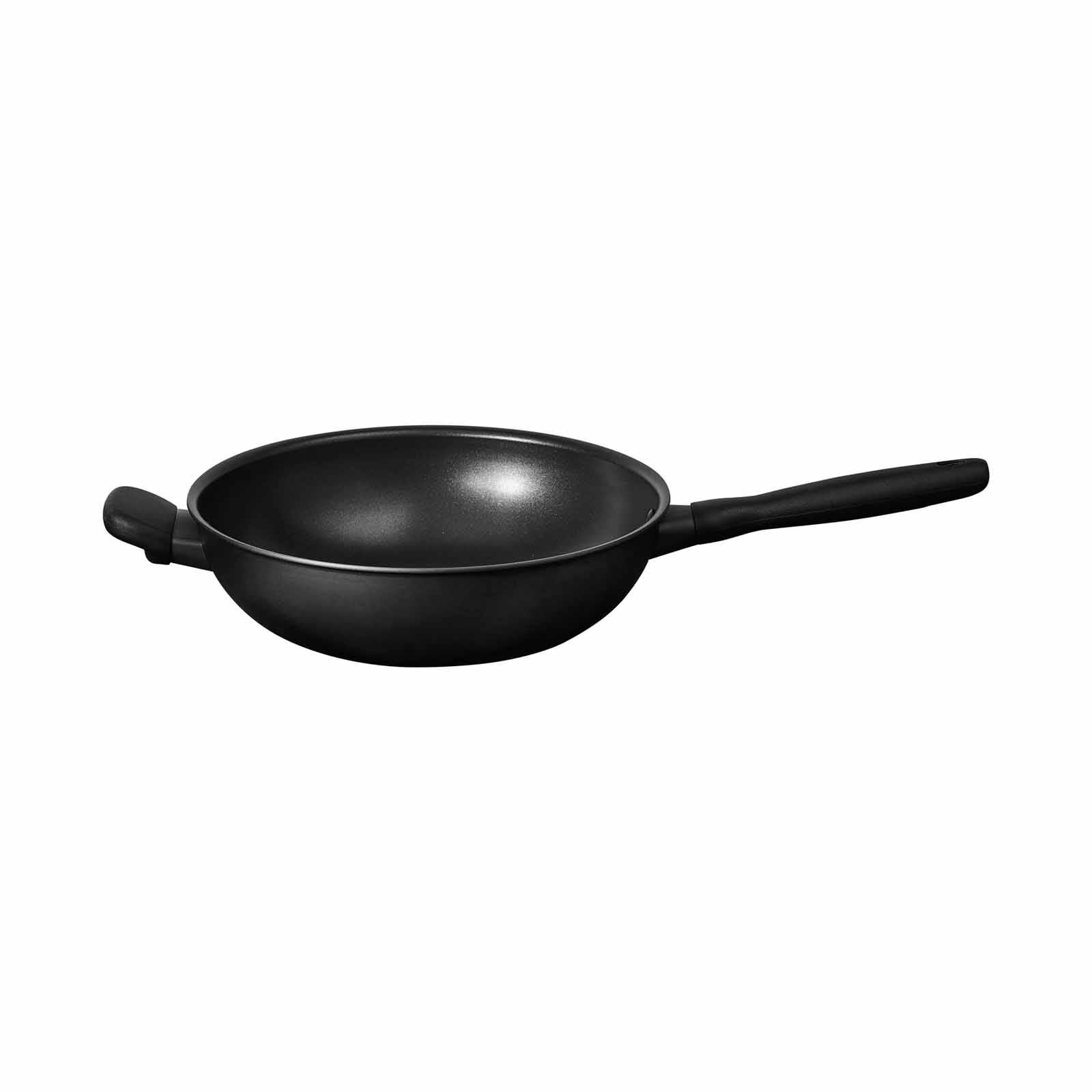 MEYER Midnight Nonstick 28cm Stirfry With Helper Handle 85078-image 2