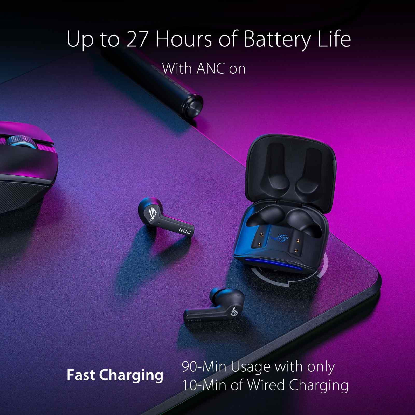 ASUS Rog Cetra True Wireless Earbuds ROG CETRA TRUE WIRELESS-image 8