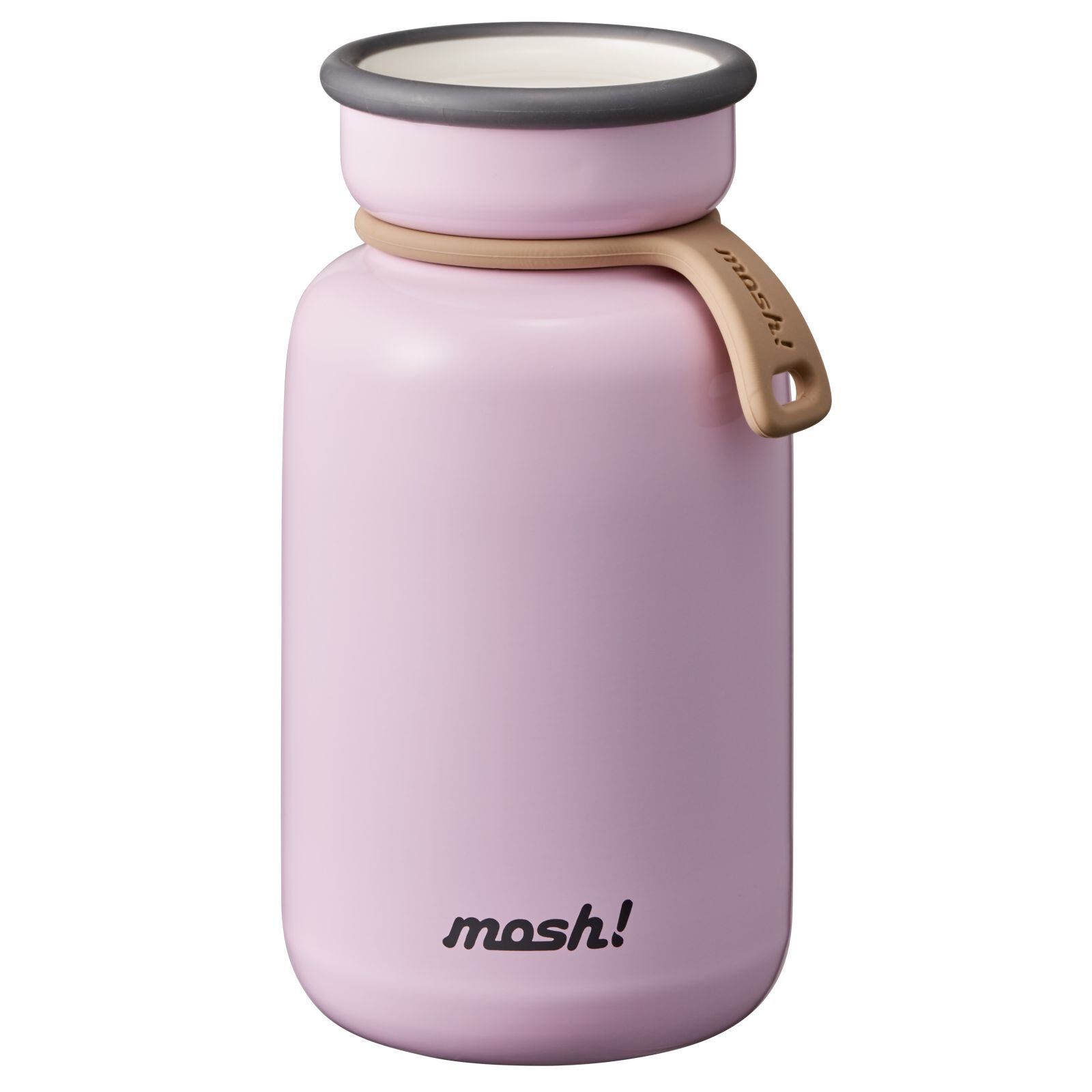 MOSH Double-wall S/steel Bottle 450ml - Peach DMLB450-PEACH