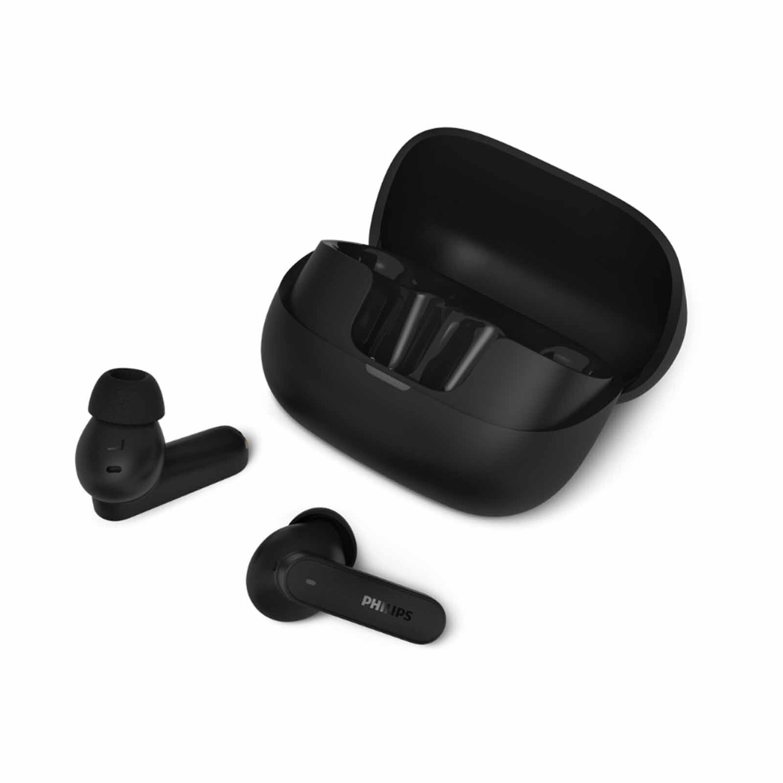 PHILIPS Wireless In-ear, 10mm Drivers, Spatial Audio, Anc, Bt6.0, 48h, Ipx4 Splash TAT3000BK/97-image 2