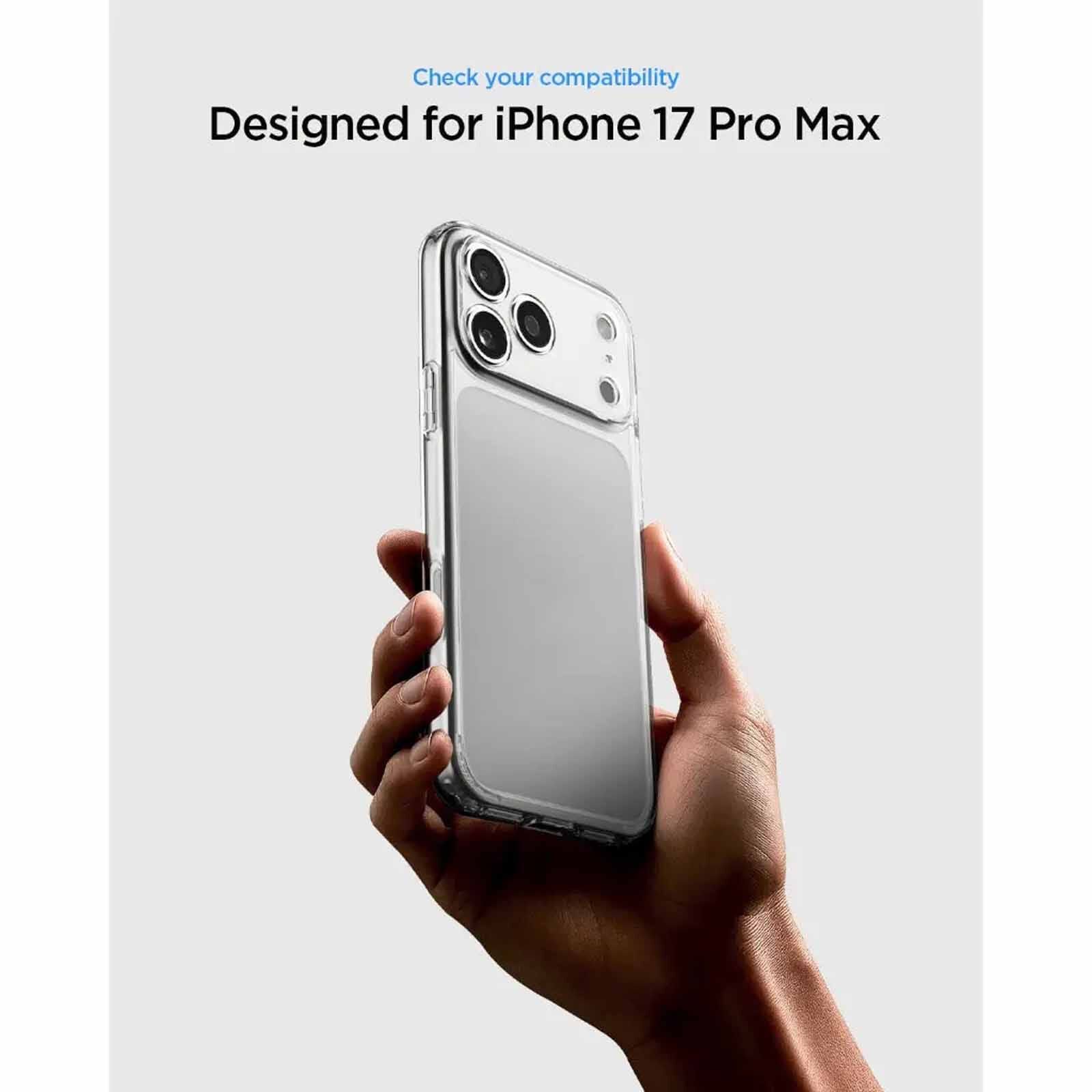 SPIGEN Iphone 17 Pro Max Ultra Hybrid Crystal Clear ACS10278-image 4