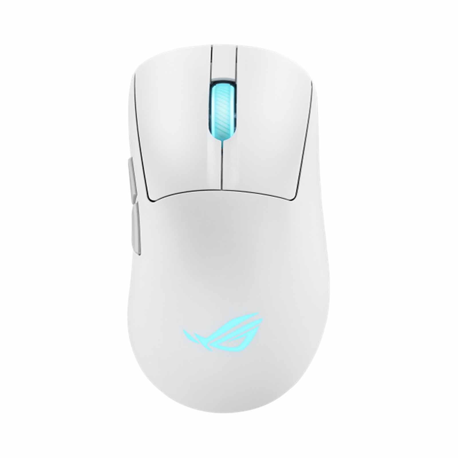 ASUS Rog Keris Ii Origin Wireless Gaming Mouse White P722 - ROG KERIS II ORIGIN WHT-image 3