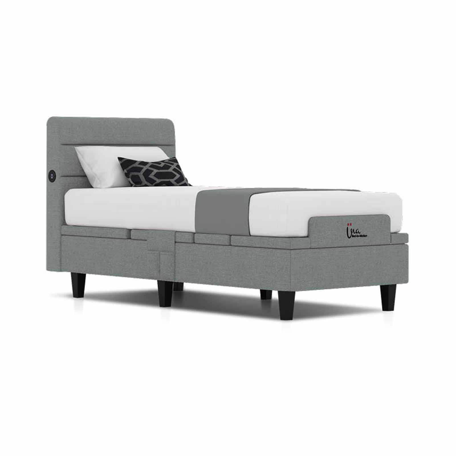 MAXCOIL Una Adjustable Bed + Harmony Mattress Single Size UNA MOTORISED ADJUSTABLE BED + HARMONY MATT