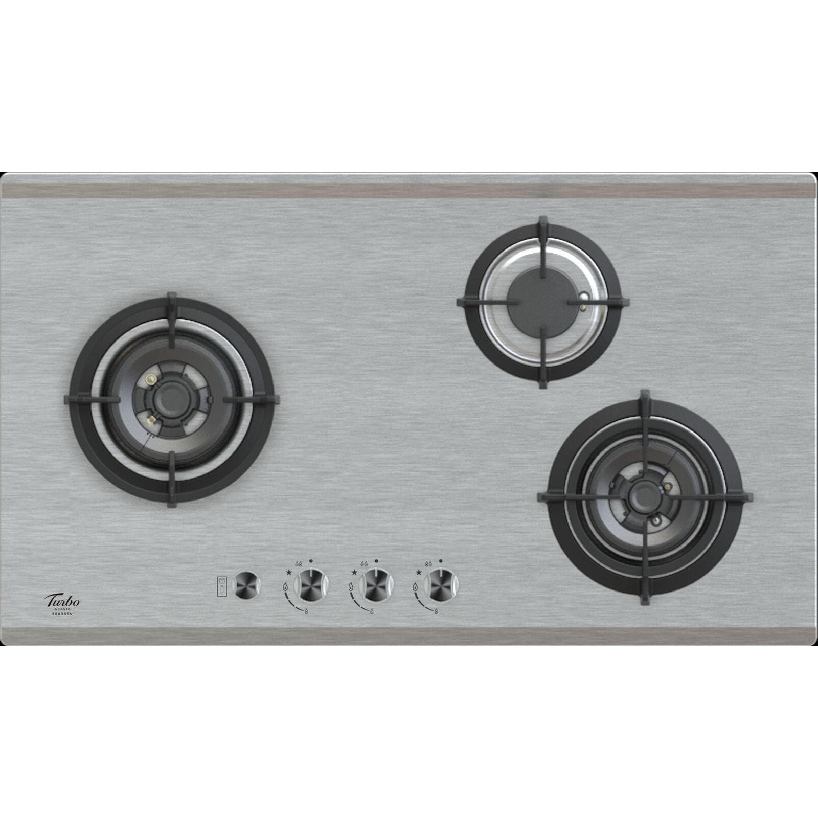 TURBO Built-in 3 Burners Gas Hob (88cm) (exclude Installation) T883SSV-image null