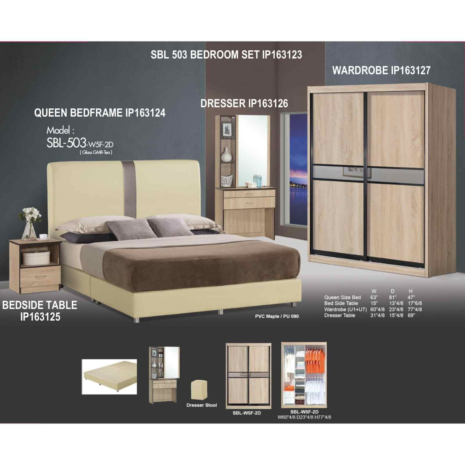 SMARTBOX Bed Side Table SBL 503-image null