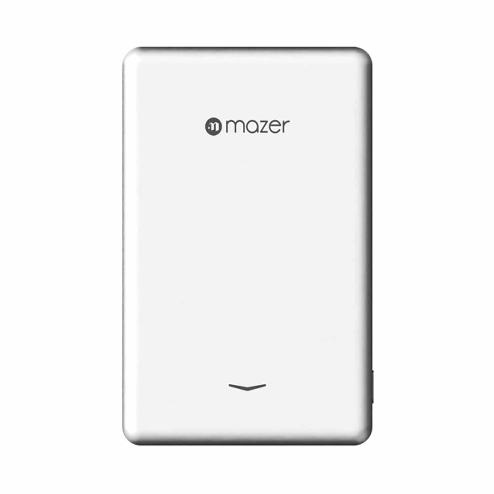 MAZER Qi2 Compatible 15w 5000mah, Usb-c Pd20w, Ultra Slim Power Bank-silver M-MAGAIR19-SV