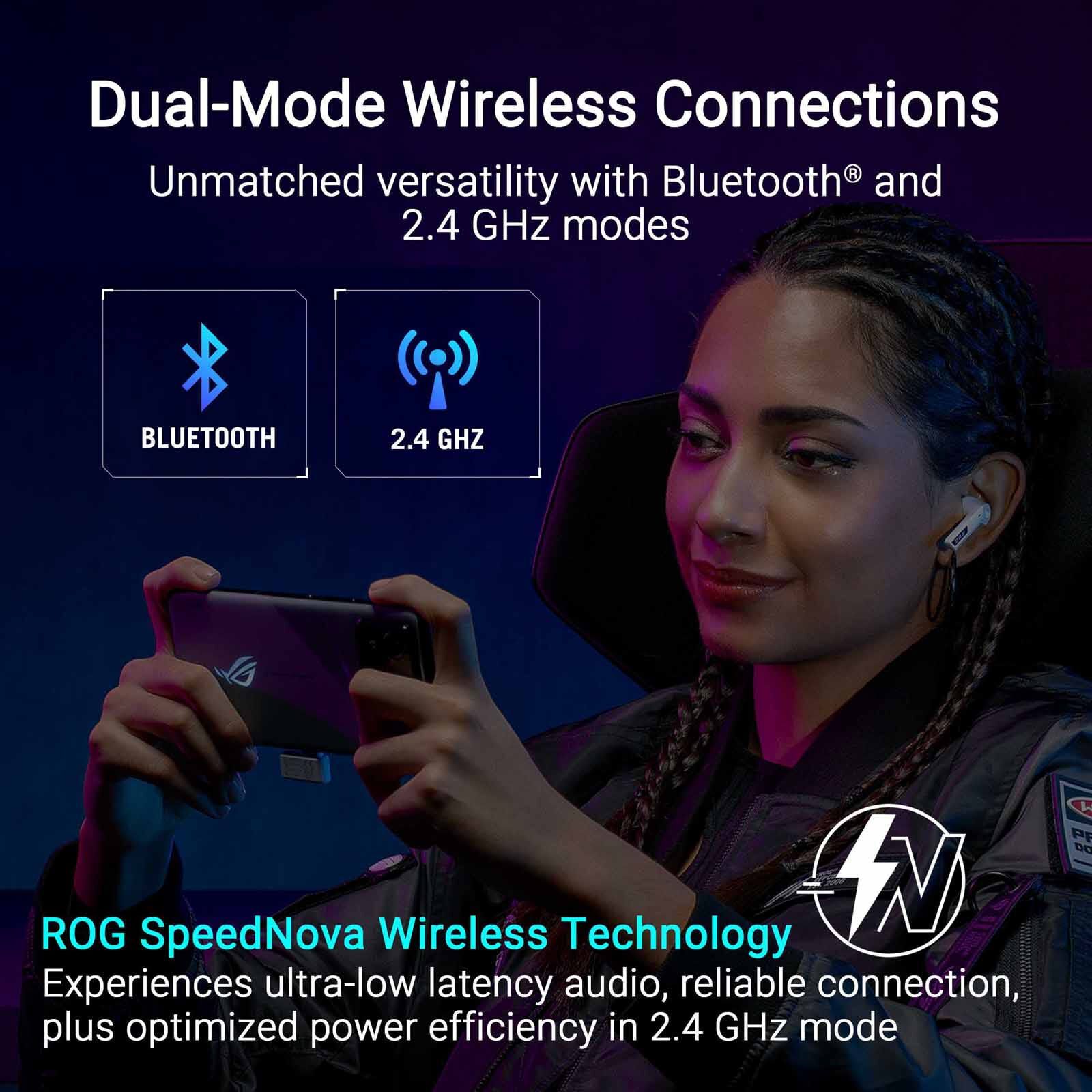 ASUS R55es Rog Cetra Twl Sn Wht ROG CETRA TRUE WIRELESS SPEEDNOVA WHITE-image 5
