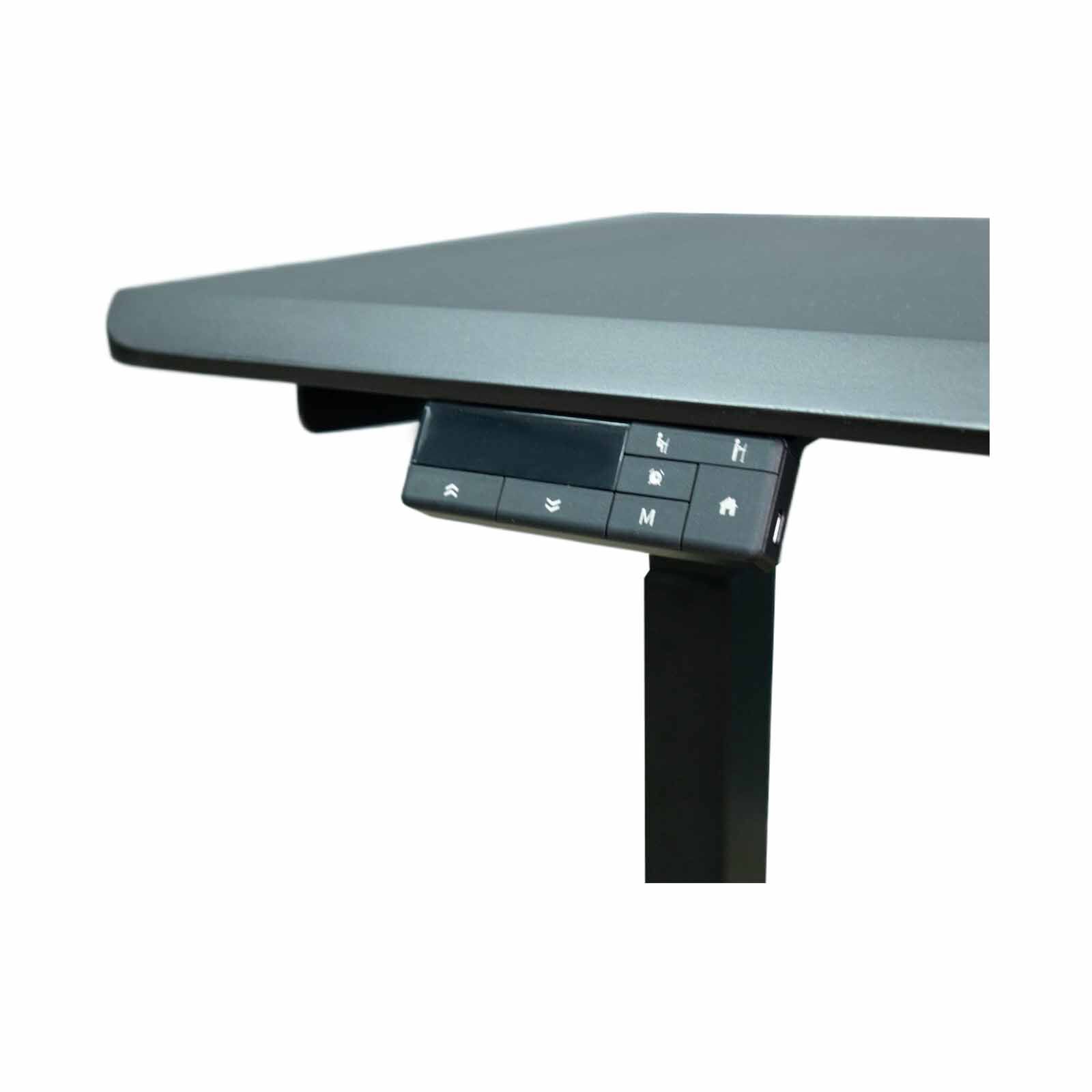 TABLEHOLIC Electric Height Adjustable Table (black) - 180x118cm Right L-DESK-image 2