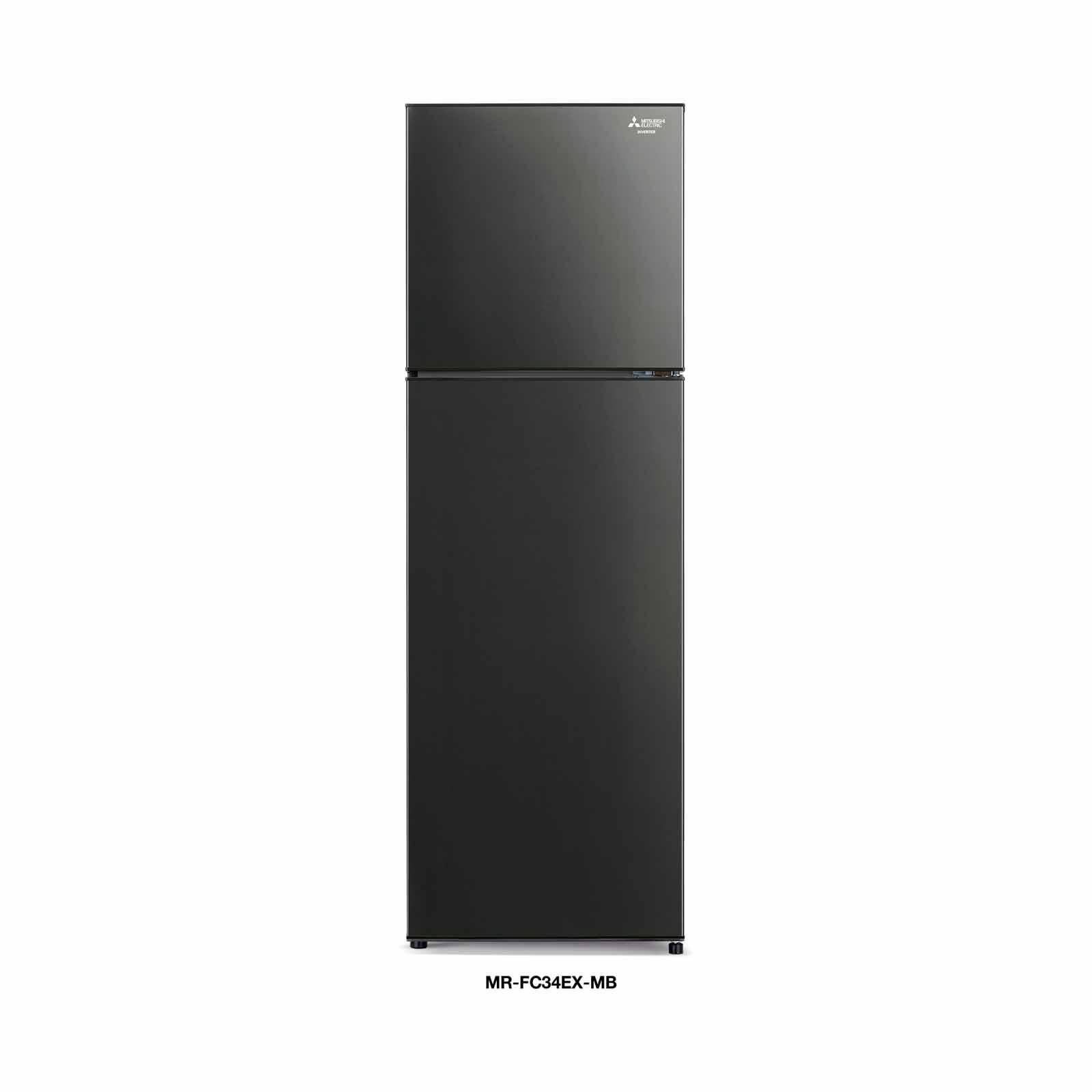 MITSUBISHI Top Mount Frdige (288l) - Matt Black MR-FC34EX-MB-P-image 1