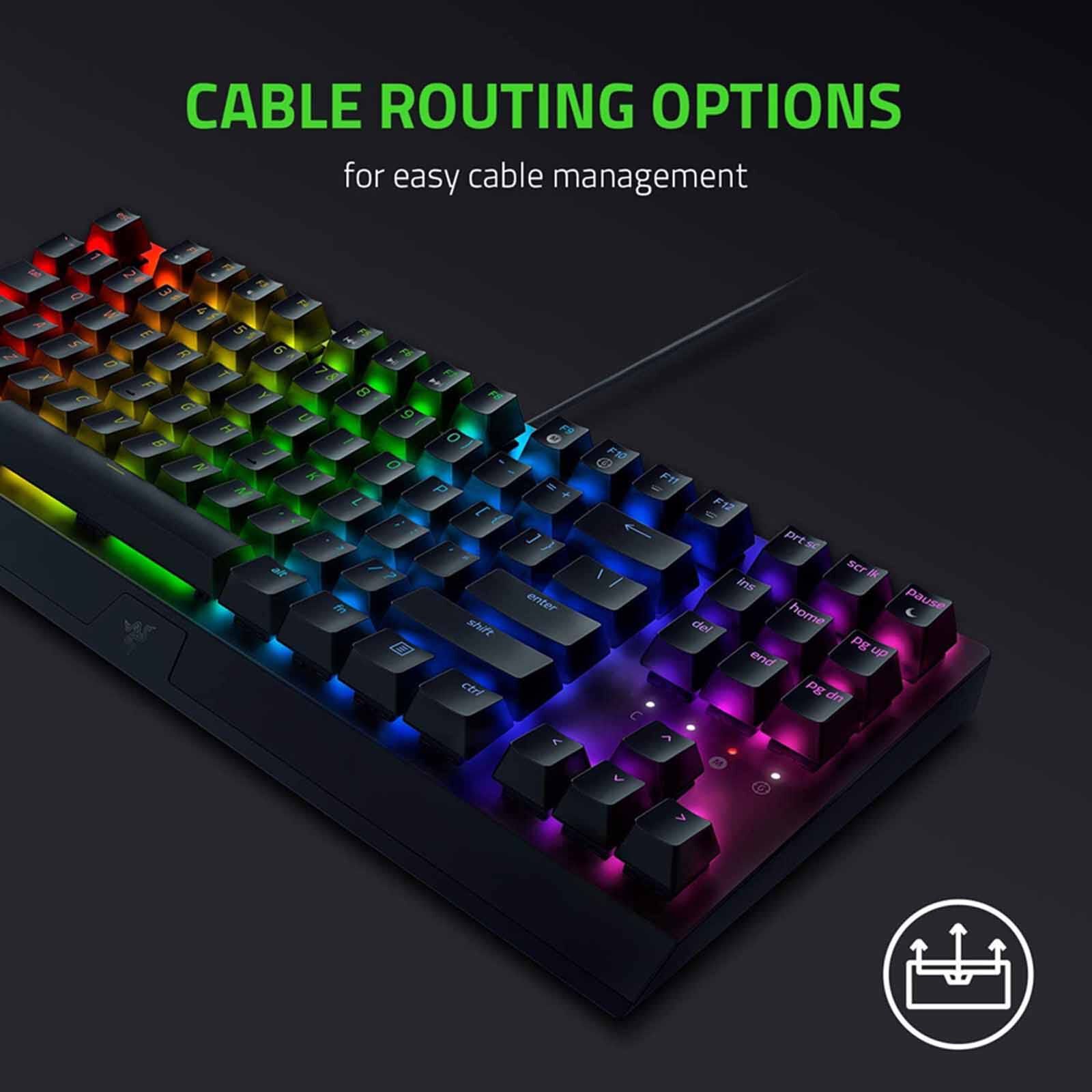 RAZER Blackwidow V3 Tenkeyless - Mechanical Gaming Keyboard (yellow Switch) - Us Layout RZ03-03491800-R3M1-image 6