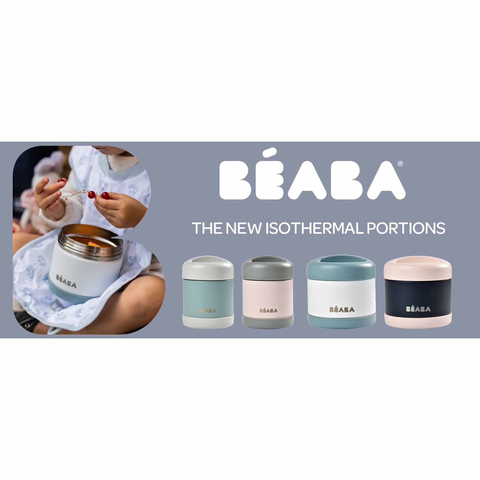 BEABA Food Container 500ml - Light Pink/night Blue (online) STAINLESS STEEL-image 5