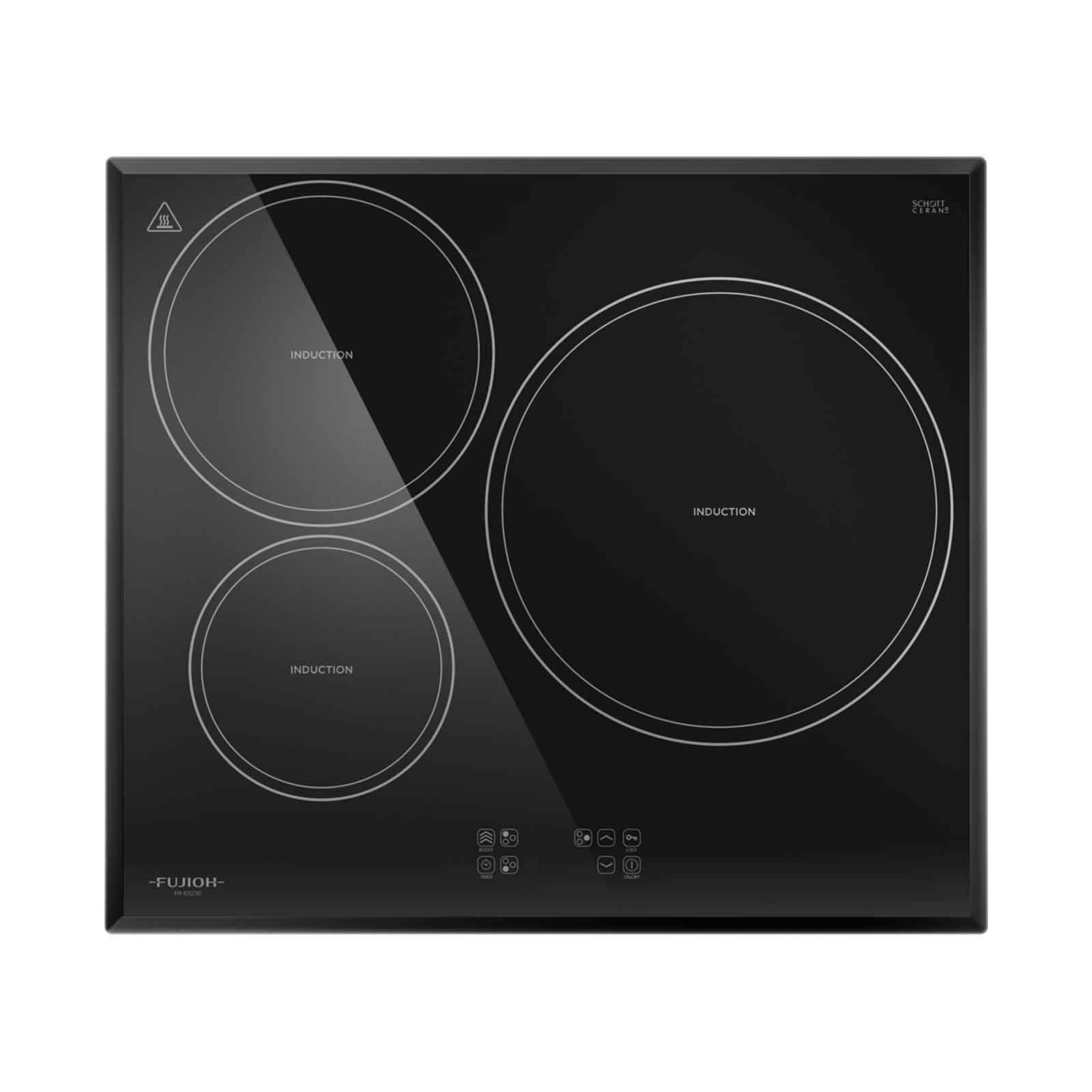 FUJIOH 3 Burners 59cm Induction Hob (30amp) FH-ID5230-image 1