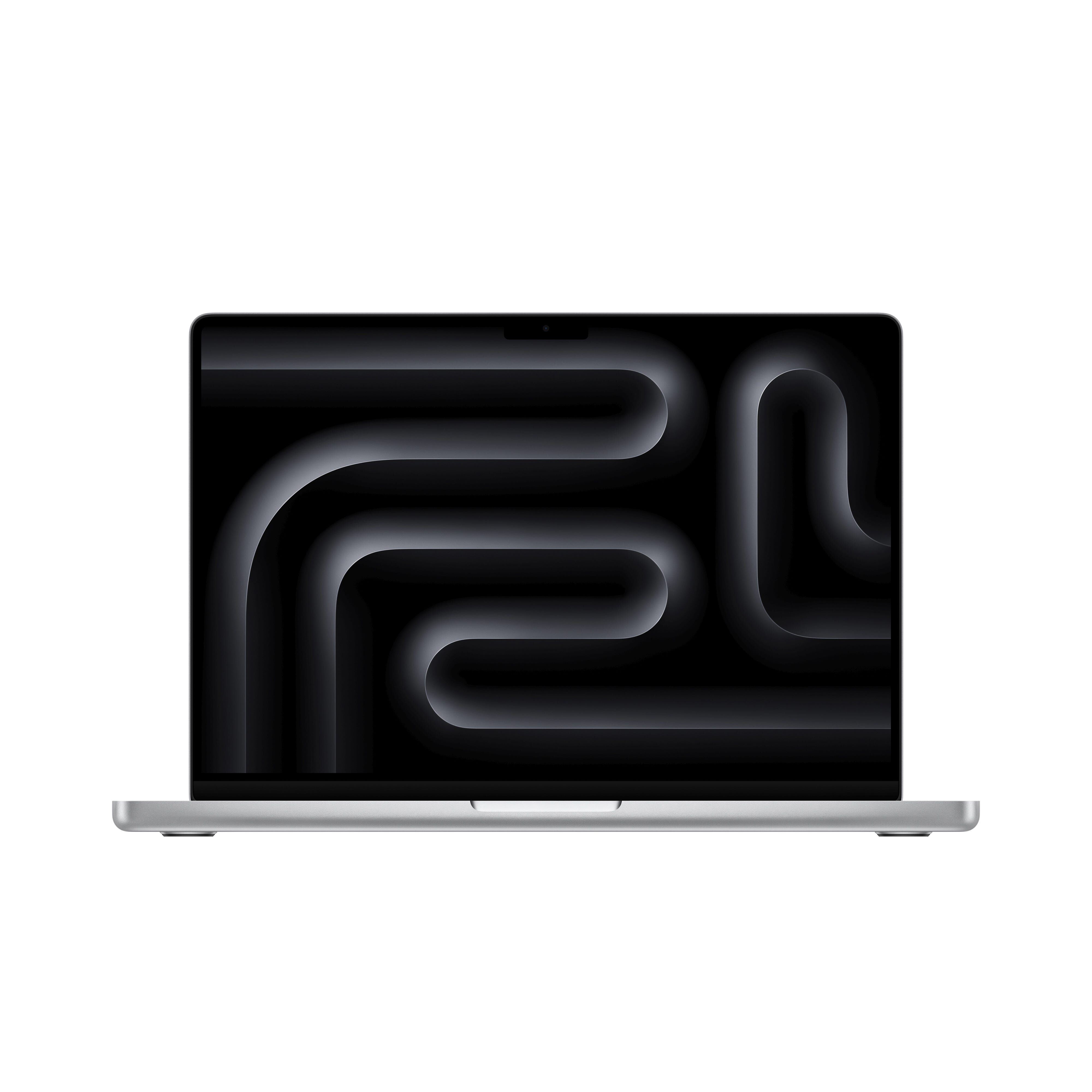 APPLE 14-inch Macbook Pro M3 Chip With 8-core Cpu And 10-core Gpu 512gb Ssd Silver MR7J3ZP/A-image 1