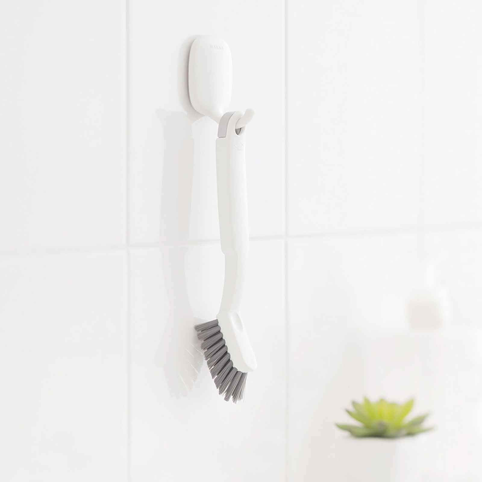 MARNA Grout Cleaning Brush W/tweezers (30x215x43mm) - White W652-W-image 6