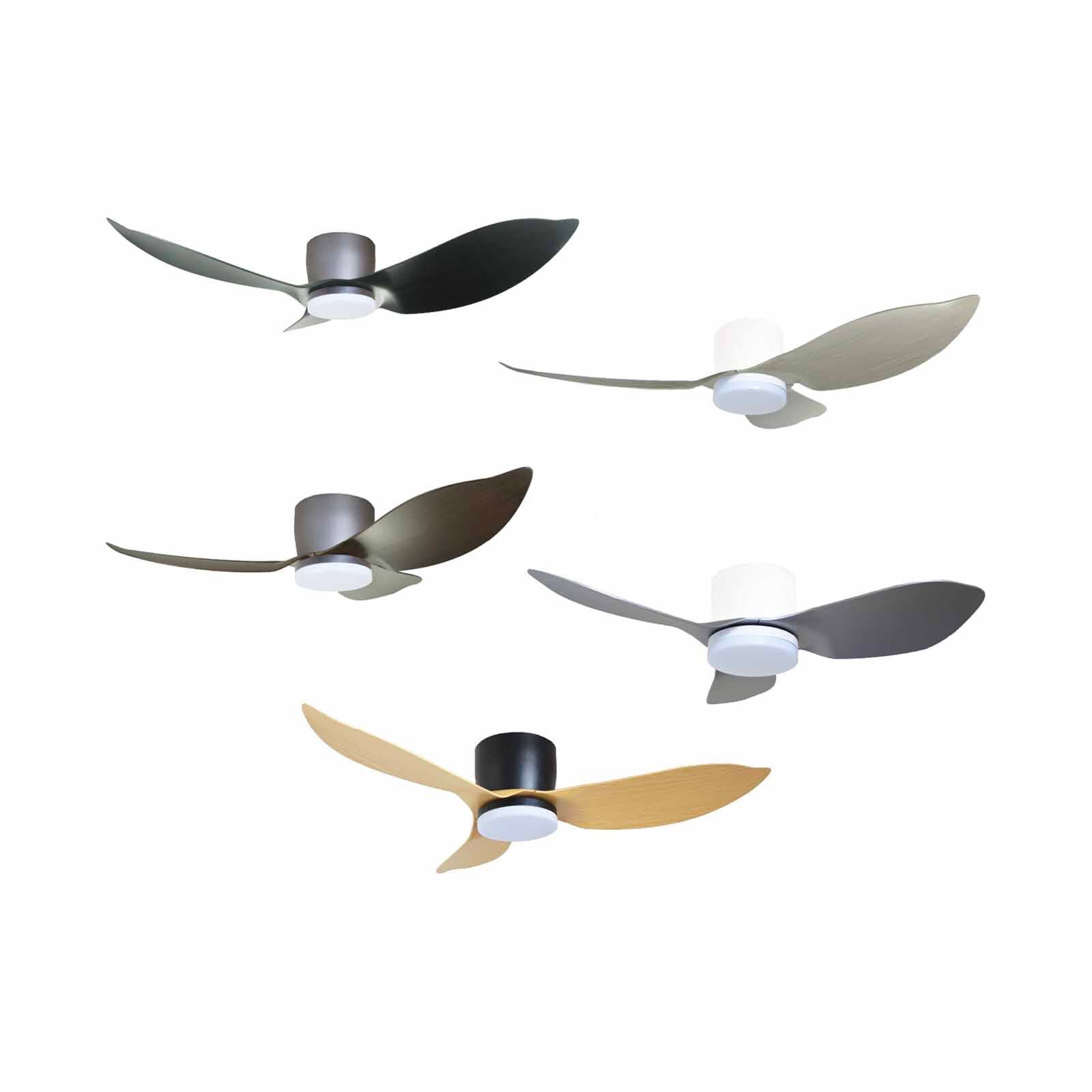 MISTRAL 36 In Solar36 3-blades Ceiling Fan (grey/white) SOLAR36-GY/WH-image 2