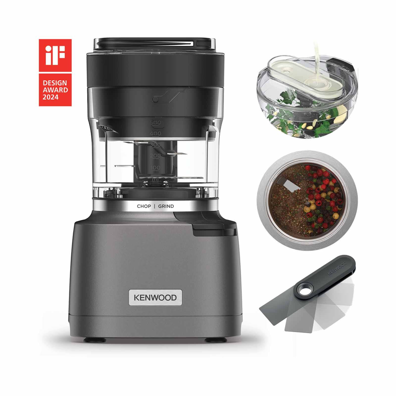 KENWOOD Duo Prep 2-in-1 Chopper/grinder - Silver CHP80.000SI