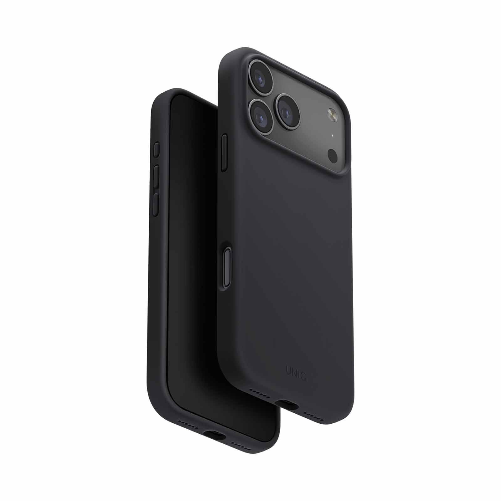 UNIQ Hybrid Iphone 17 Pro Max (2025) 6.9 Magclick Charging Lino - Charcoal Grey UNIQ-IP6.9P(2025)-LINOMCGRY-image 2