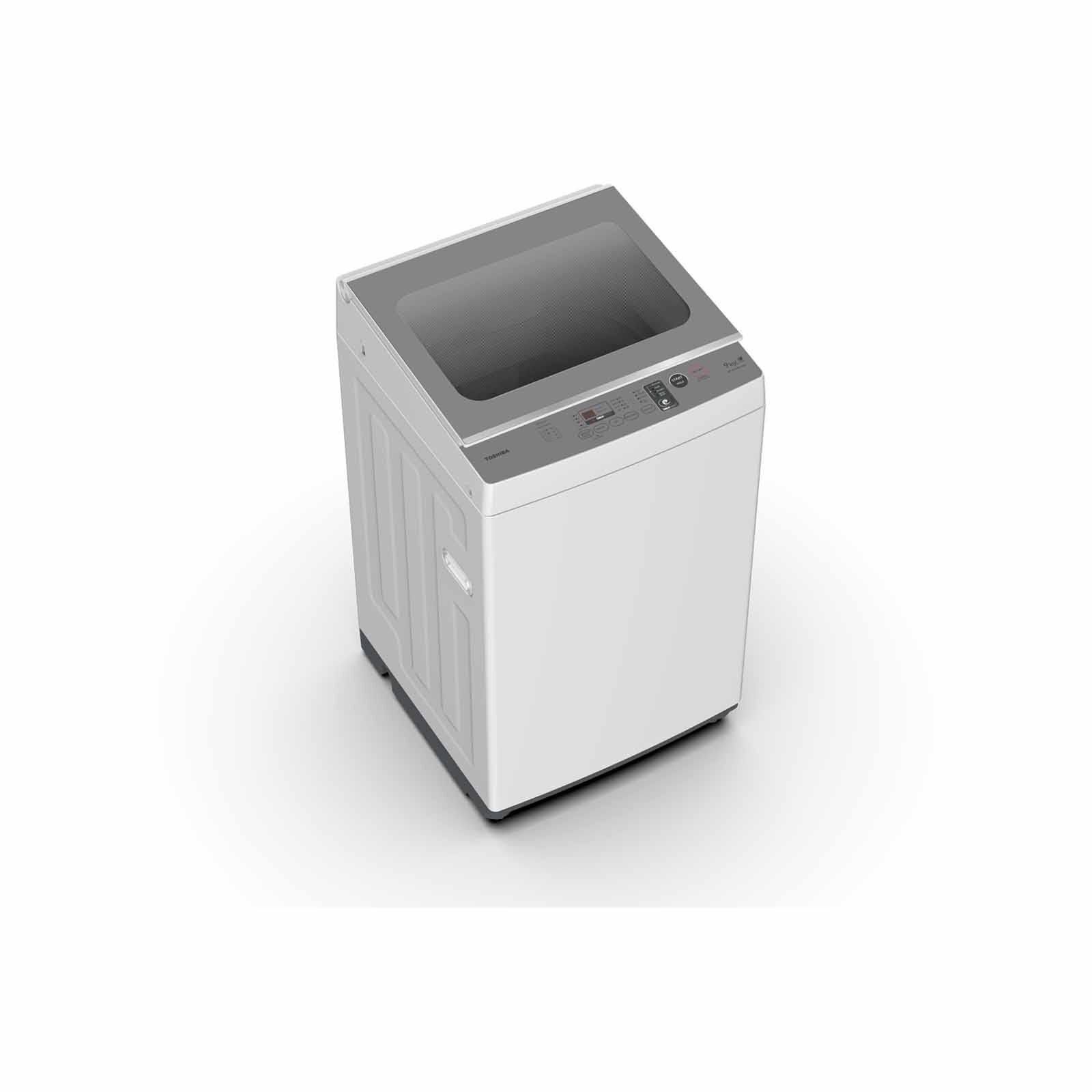 TOSHIBA Top Load Washer (9kg )-white AW-M1000FS(WS)-image 2