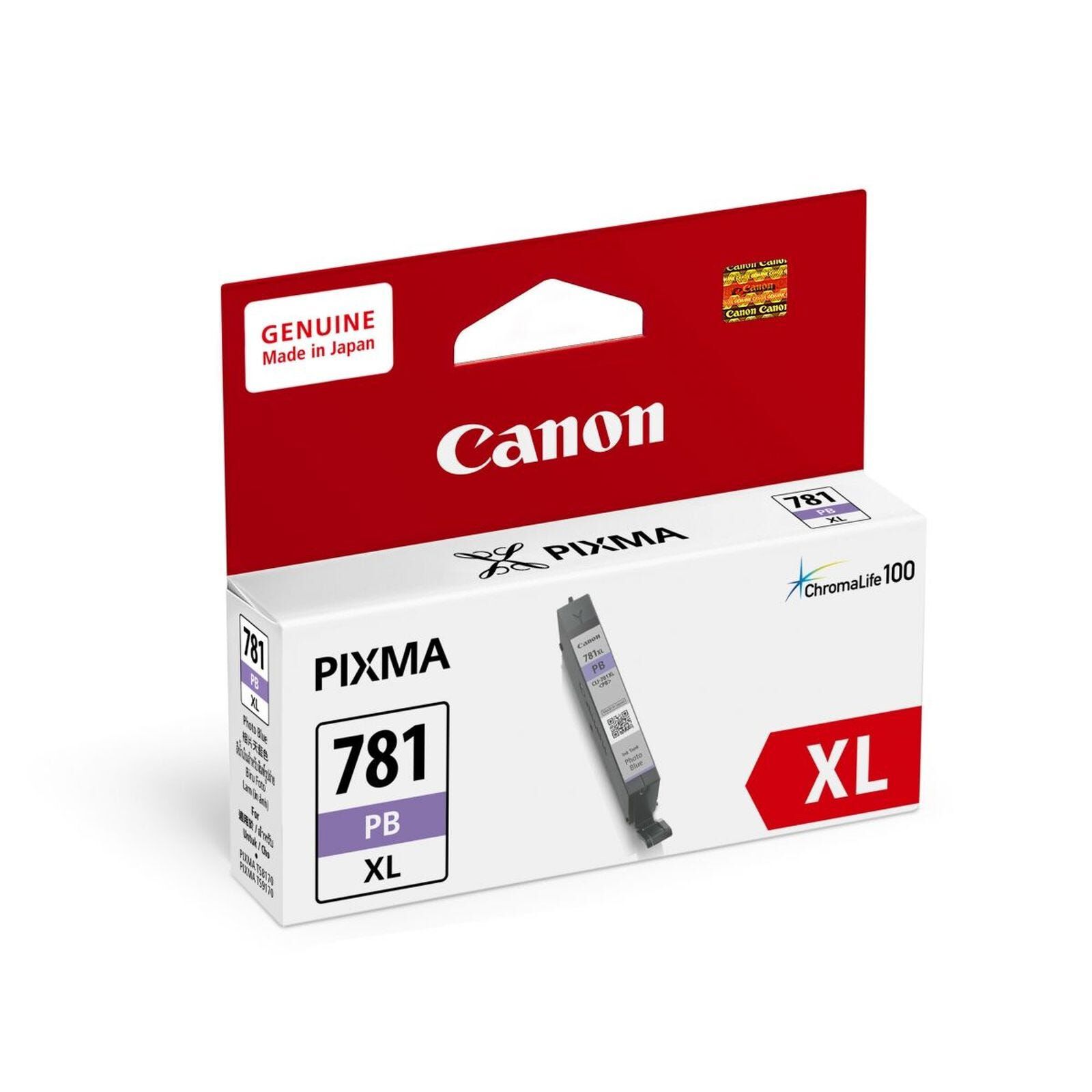 CANON Photo Blue Xl Inkjet Cartridges CLI-781 PB XL-image null