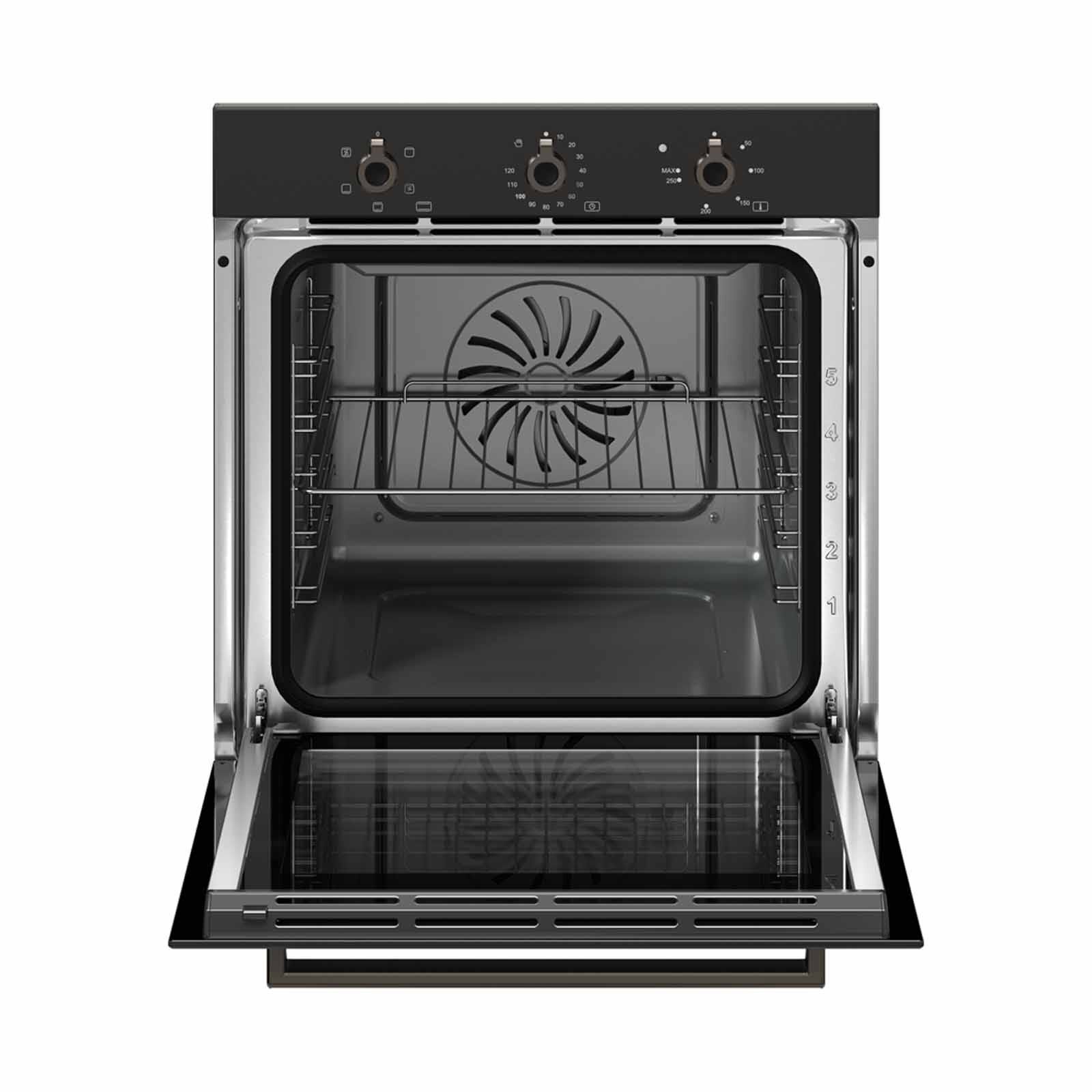 BERTAZZONI 60cm Built-in Oven Exclude Installation (matt Black Finish) F605PROEKN-image 2