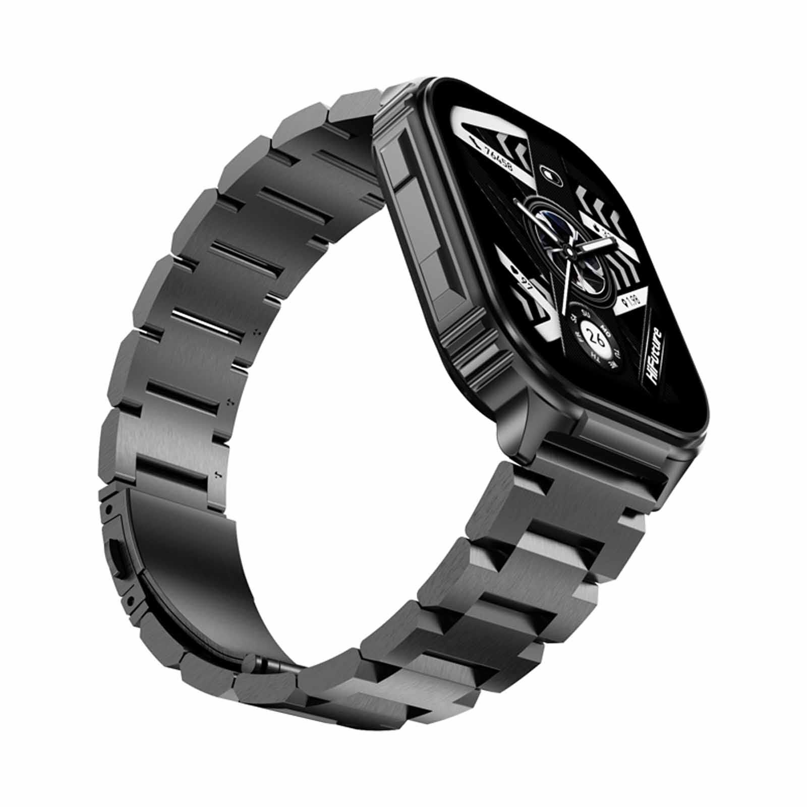 HIFUTURE Ultra3 Pro - Black Bluetooth Smartwatch With Heart Rate Function HSSW7BK-image 3