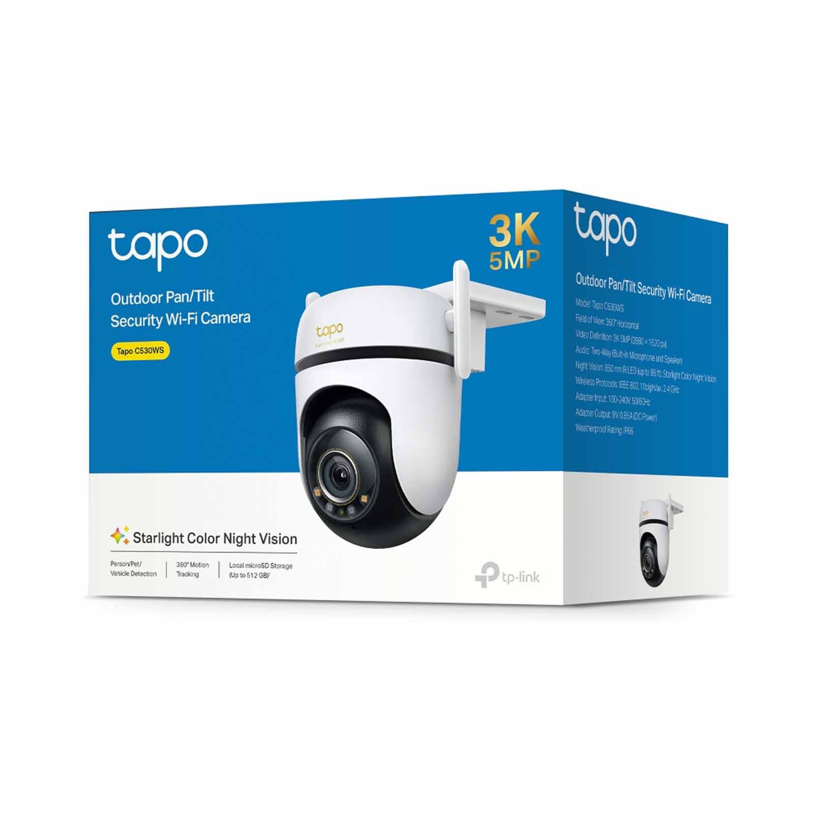 TP LINK Outdoor Pan/tilt Security Wi-fi Camera TAPO C530WS-image 10