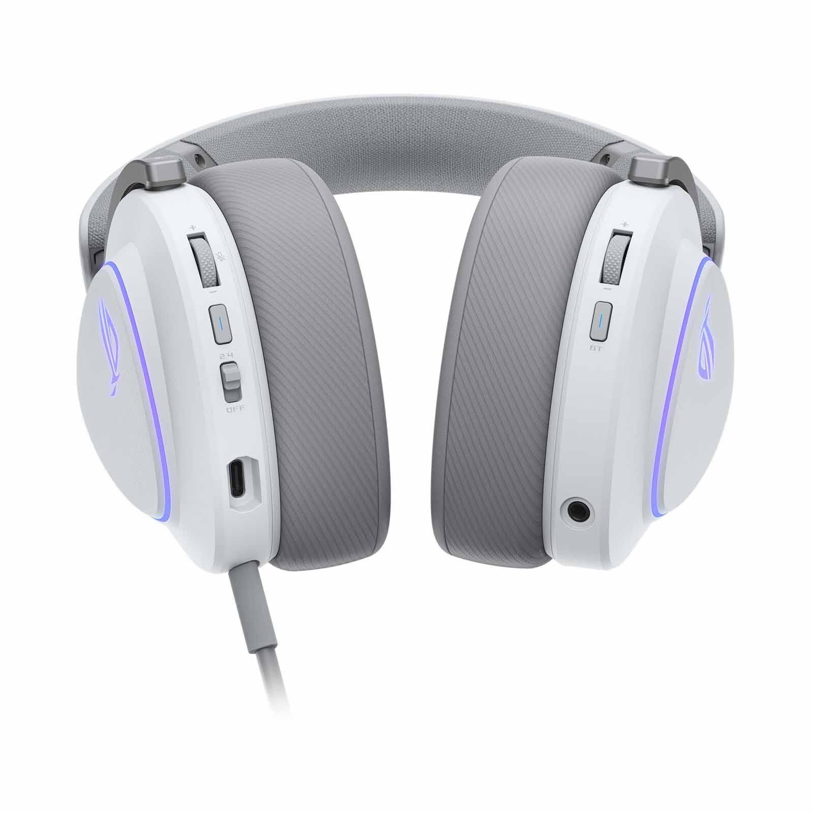 ASUS Rog Delta Ii Tri-mode Wireless Headset White A701 ROG DELTA II/WHT-image 9
