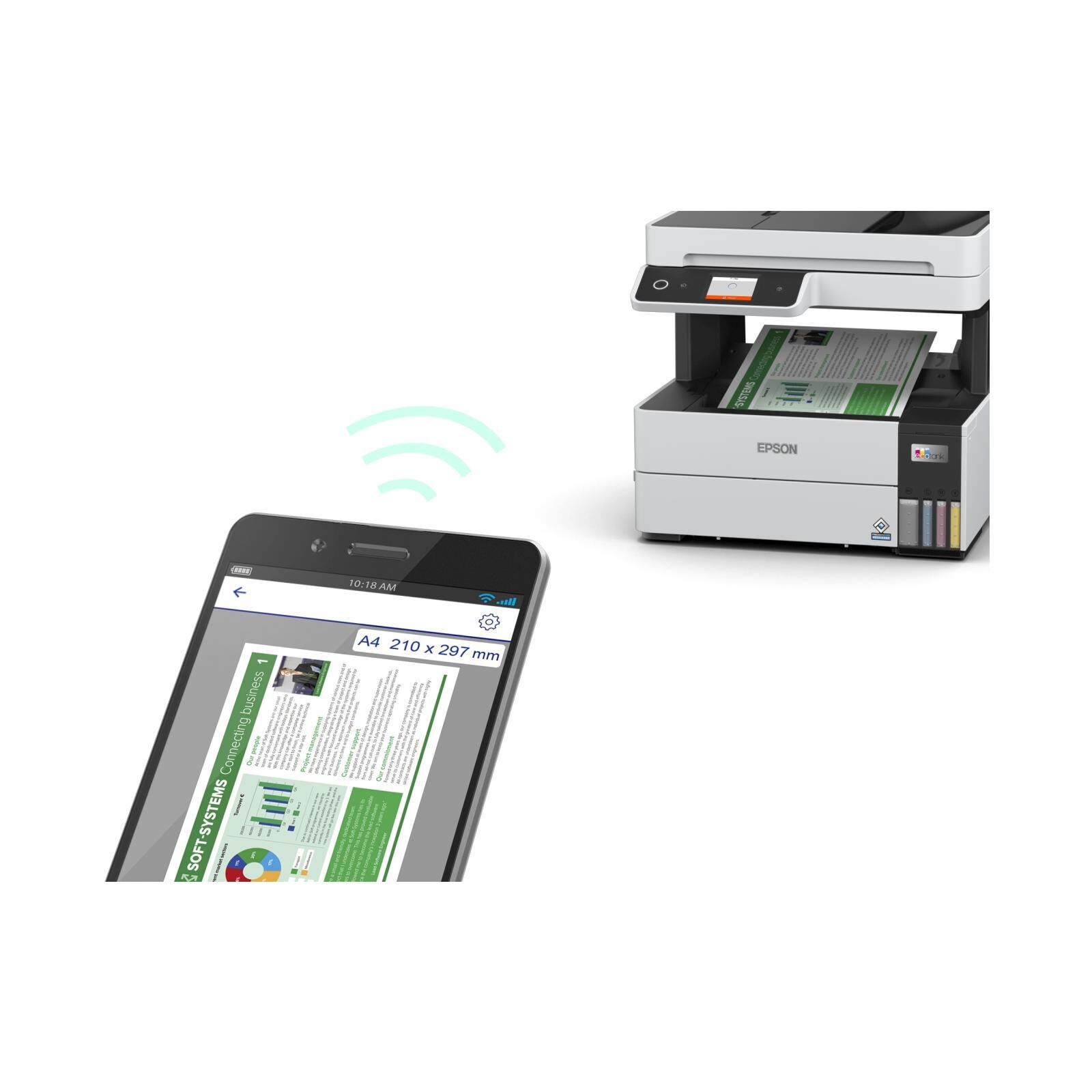 EPSON All-in-one A4 Color Printer ECOTANK L6460-image 10