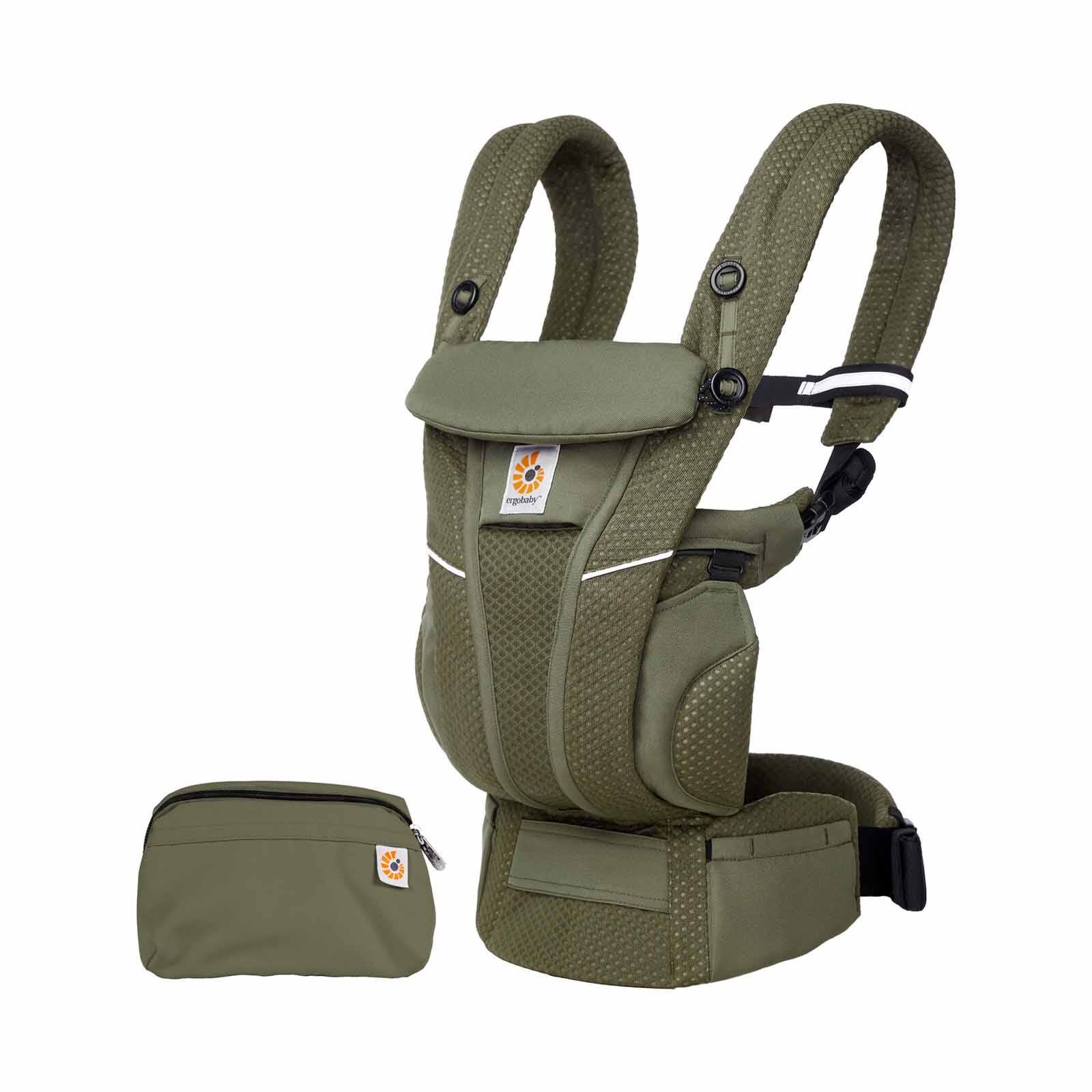 ERGOBABY Omni Breeze Baby Carrier - Olive Green BCZ360POLIVE-image 3