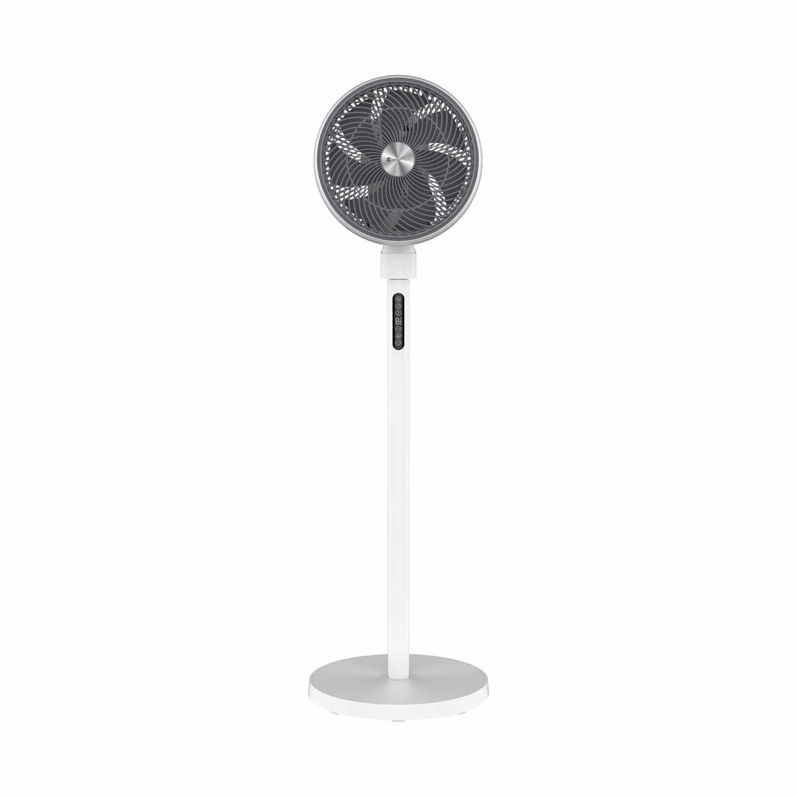 SOUNDTEOH 12 In Air Circulator Dc Stand Fan-white ACF-12 (WHITE)-image 1