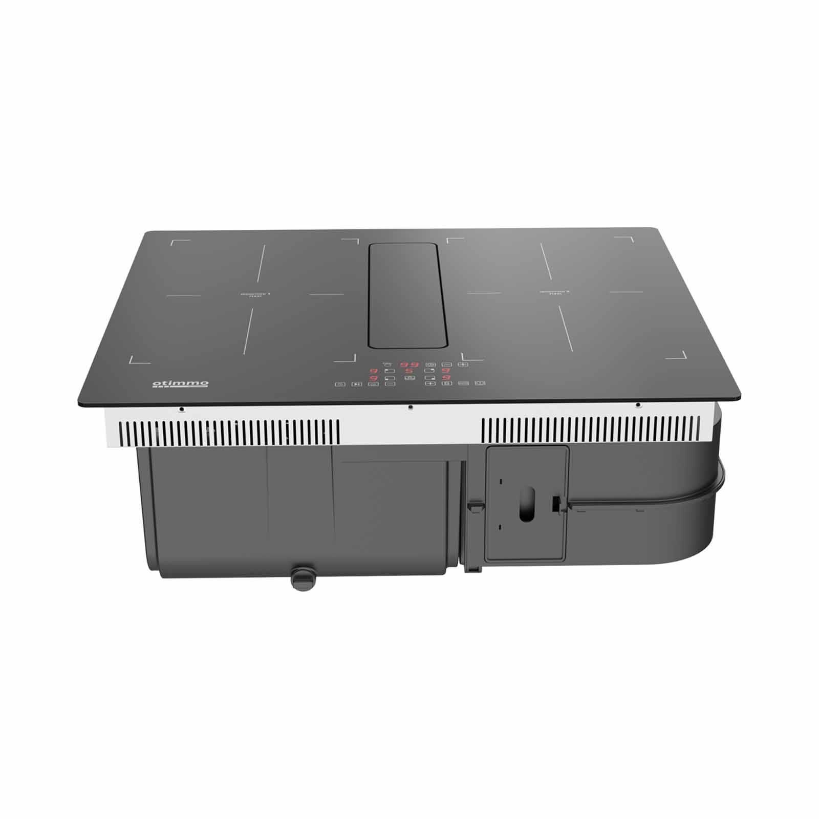 OTIMMO 2 Zone Induction Buner With Downdraft Hood (60cm) (exclude Installation) EIH8602E-image 6
