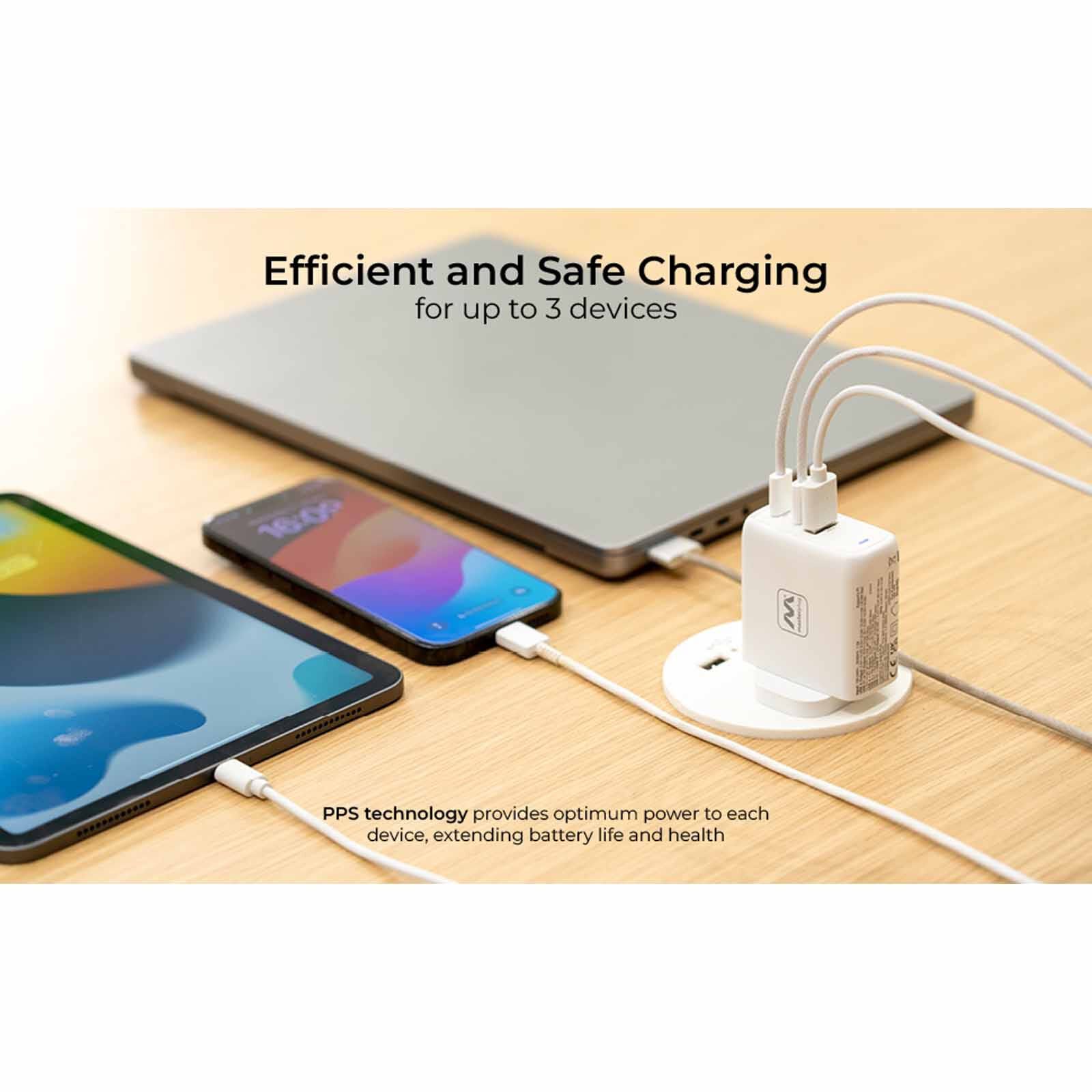 MASTERPLUG 67w Usb A+2c Fast Gan Charger USBPLGACC67W/U-image 5