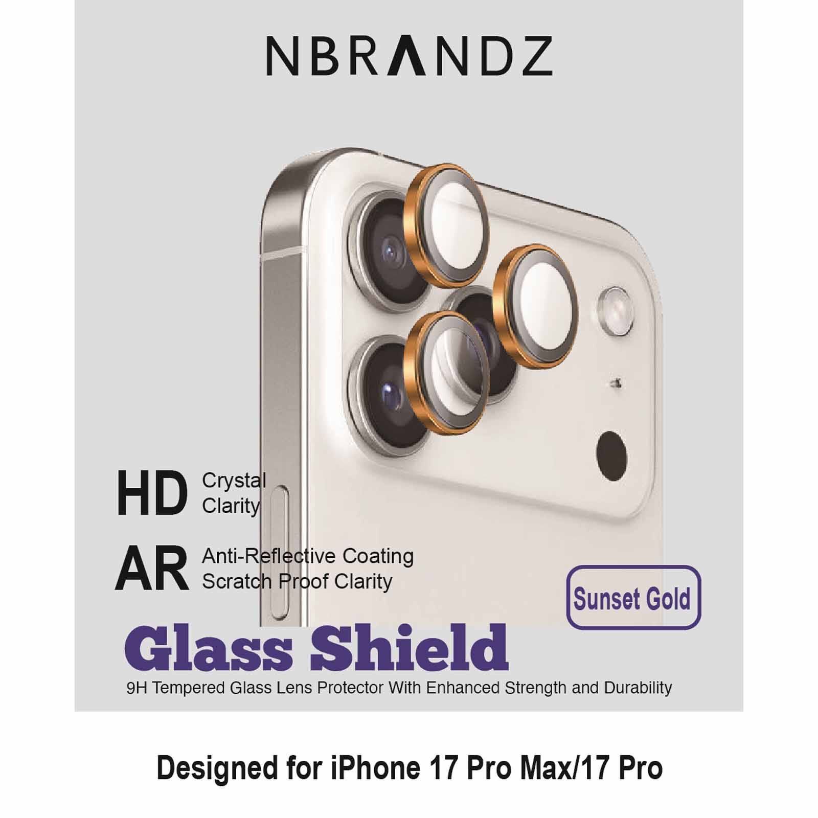 N.BRANDZ Premium Lens Protector For Iphone17pro/17promax-og N-LENS-P17PM-OG-image 2