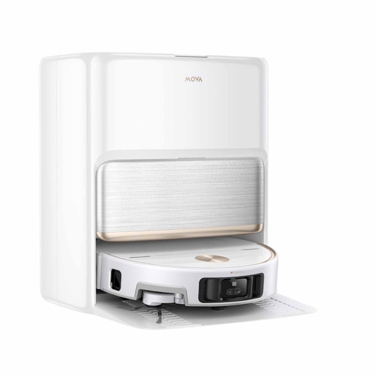 MOVA V70 Ultra Complete Robot Vacuum Cleaner - White MV-V70ULCOM-image 1