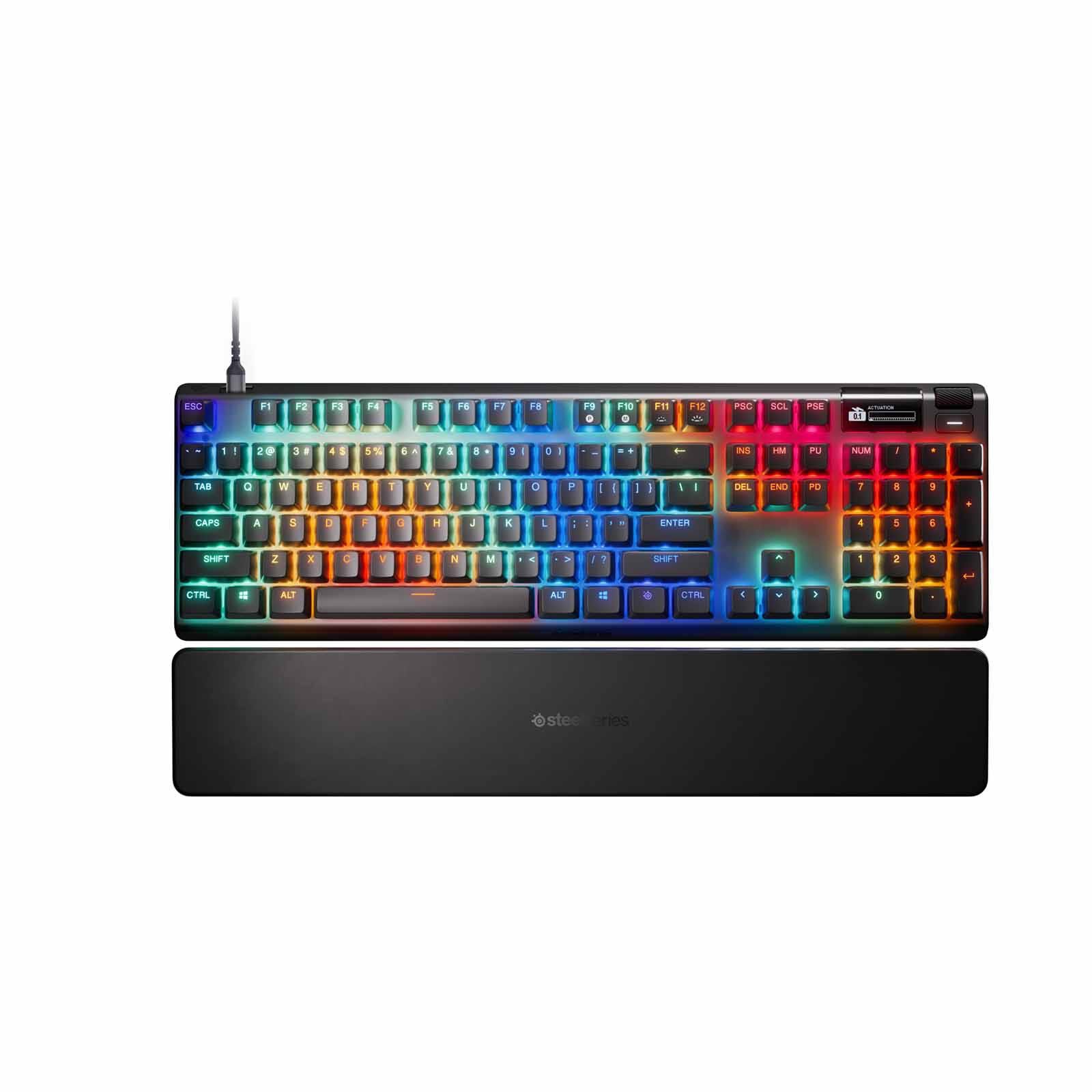 STEELSERIE Omnipt Keyboard Us + Magnetic Wrist Rest (gen 3) APEX PRO (GEN 3)-image 1
