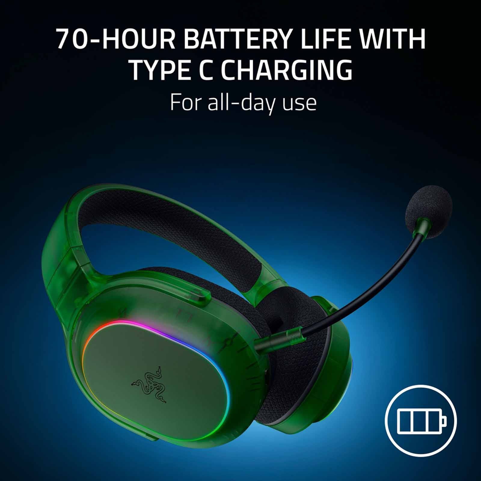 RAZER Barracuda X Chroma - Wireless Multi-platform Gaming And Mobile Headset - Phantom Green Edition - Frm RZ04-05220300-R3M1-image 10