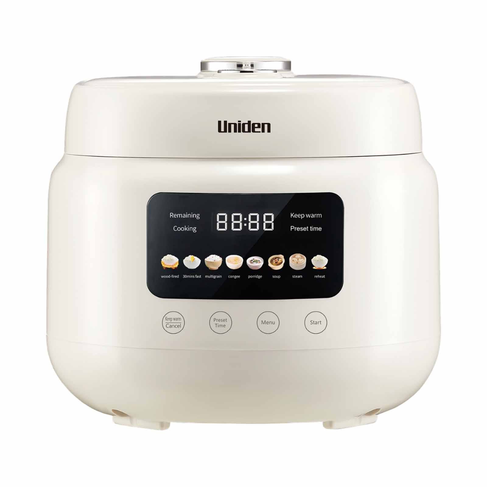UNIDEN Premium Rice Cooker With Non Stick Pot And Digital Display (1.2l) AR5310-image 1