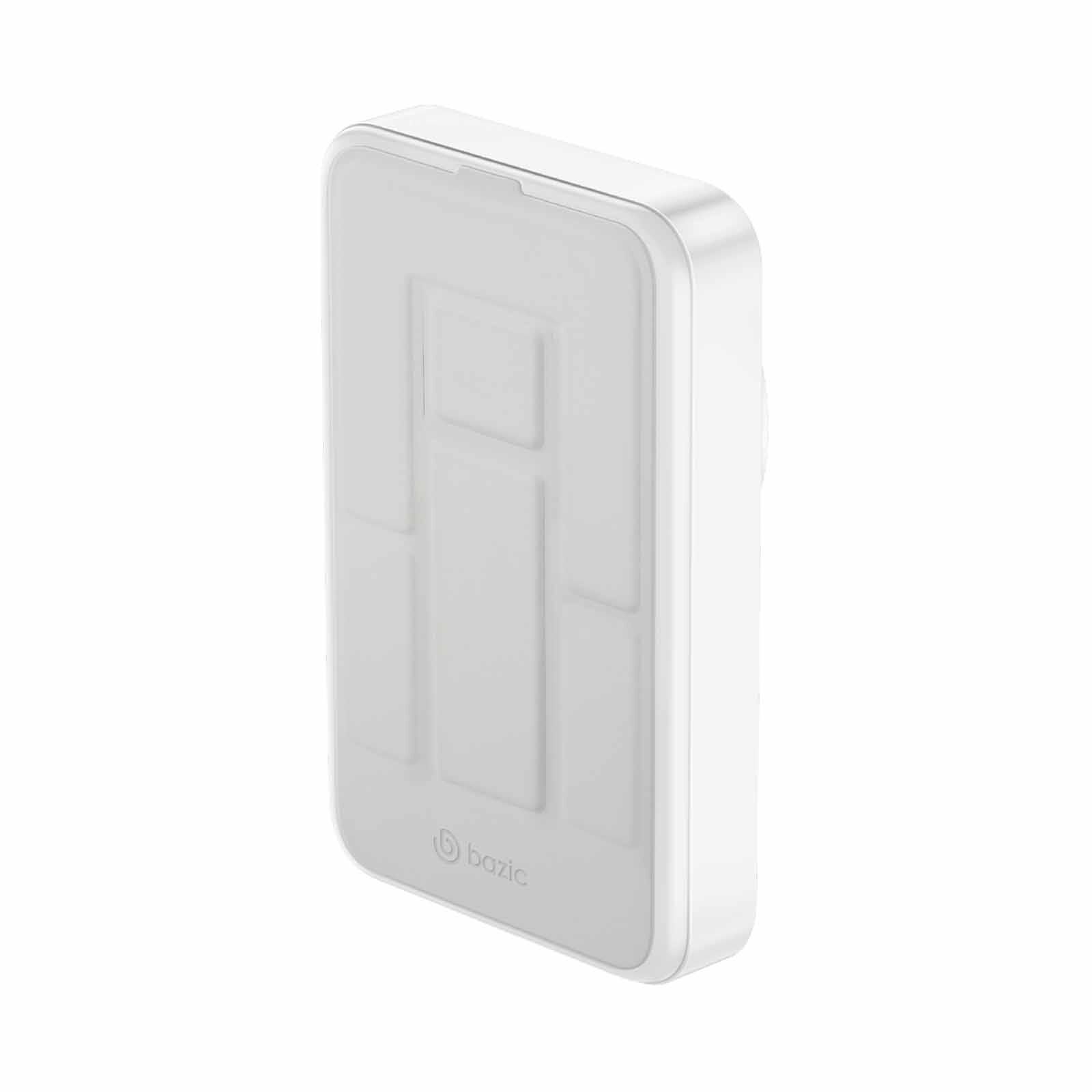 BAZIC Gopower 10k, 10000mah Magsafe Compatible Powerbank With Built-in Apple Watch Charger - White GPW-10K-WHT-image 1