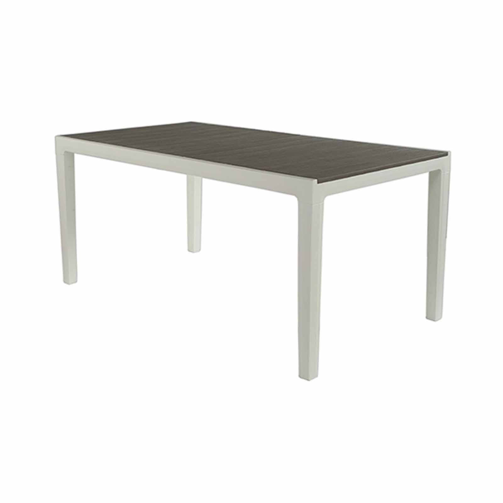 KETER Harmony Outdoor Dining Table White & Grey (exclude Installation) D-AB-10-7498