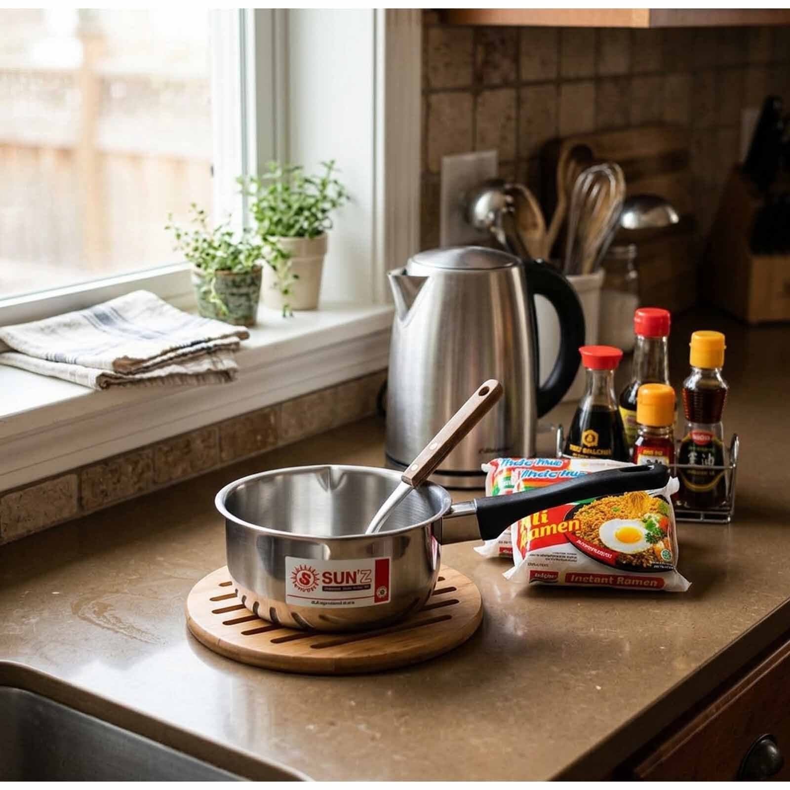 ZEBRA Stainless Steel Saucepan Without Lid 16cm - Sun 119XX-366-807-image 2