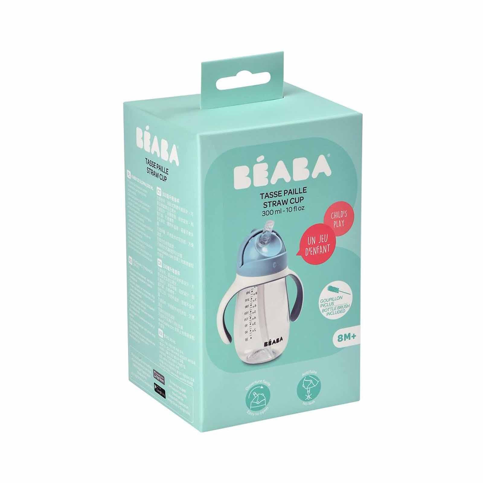 BEABA Cup 300ml - Windy Blue (online) STRAW-image 6