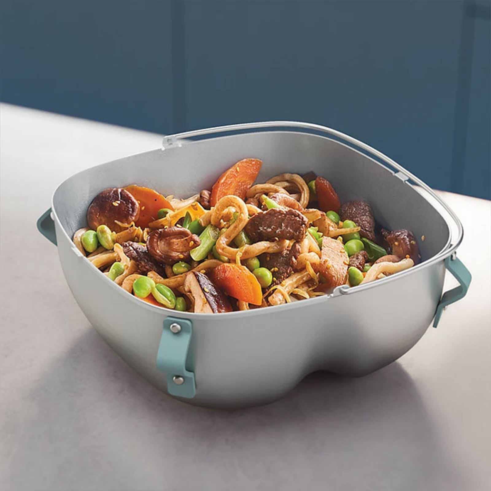 PHILIPS 2-in-1 Steam & Stir-fry Set HD9960/00-image 2