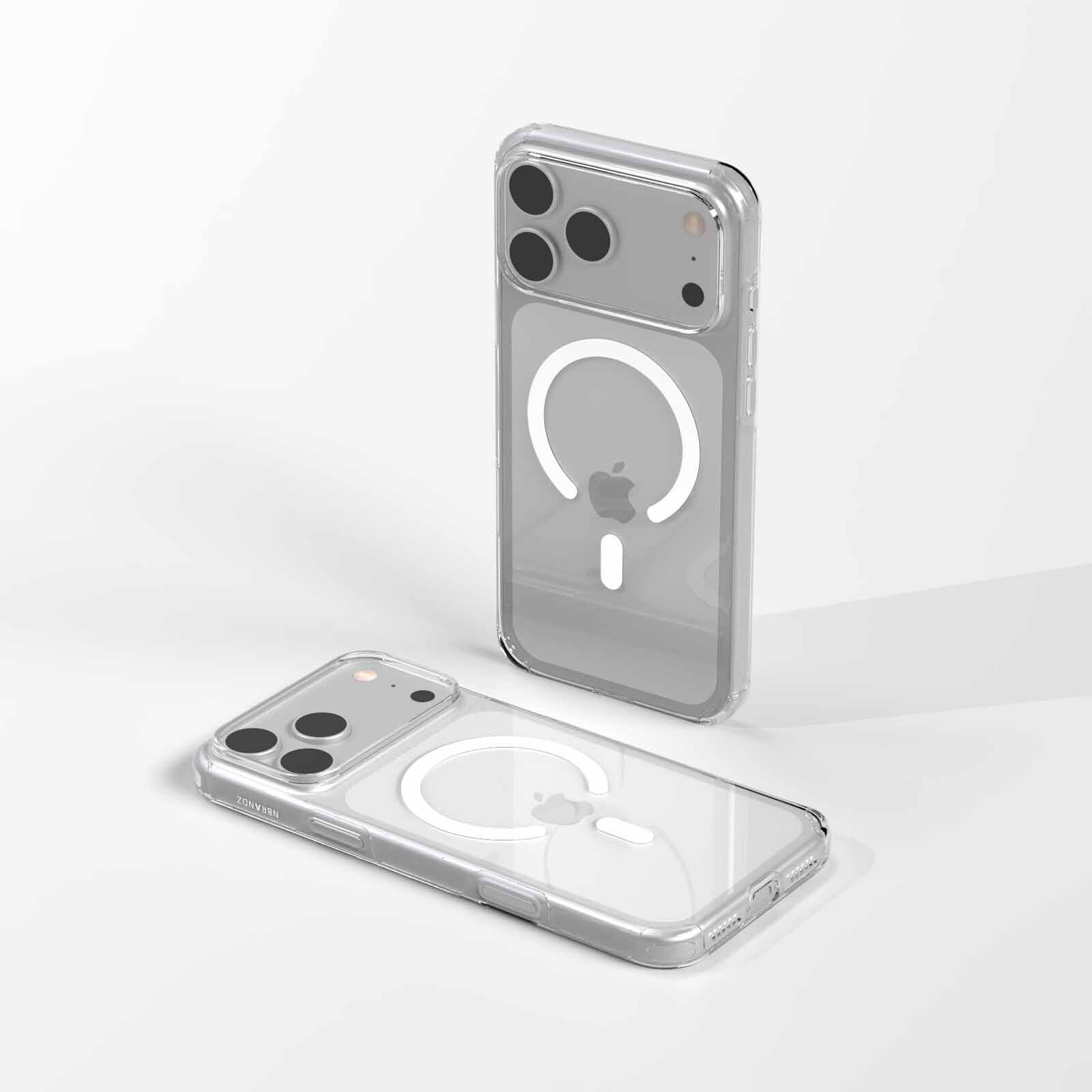 N.BRANDZ Magair 1.0mm Magnetic Clear Case Ip18p/17p N-MAGAIR-IP18P-image 3