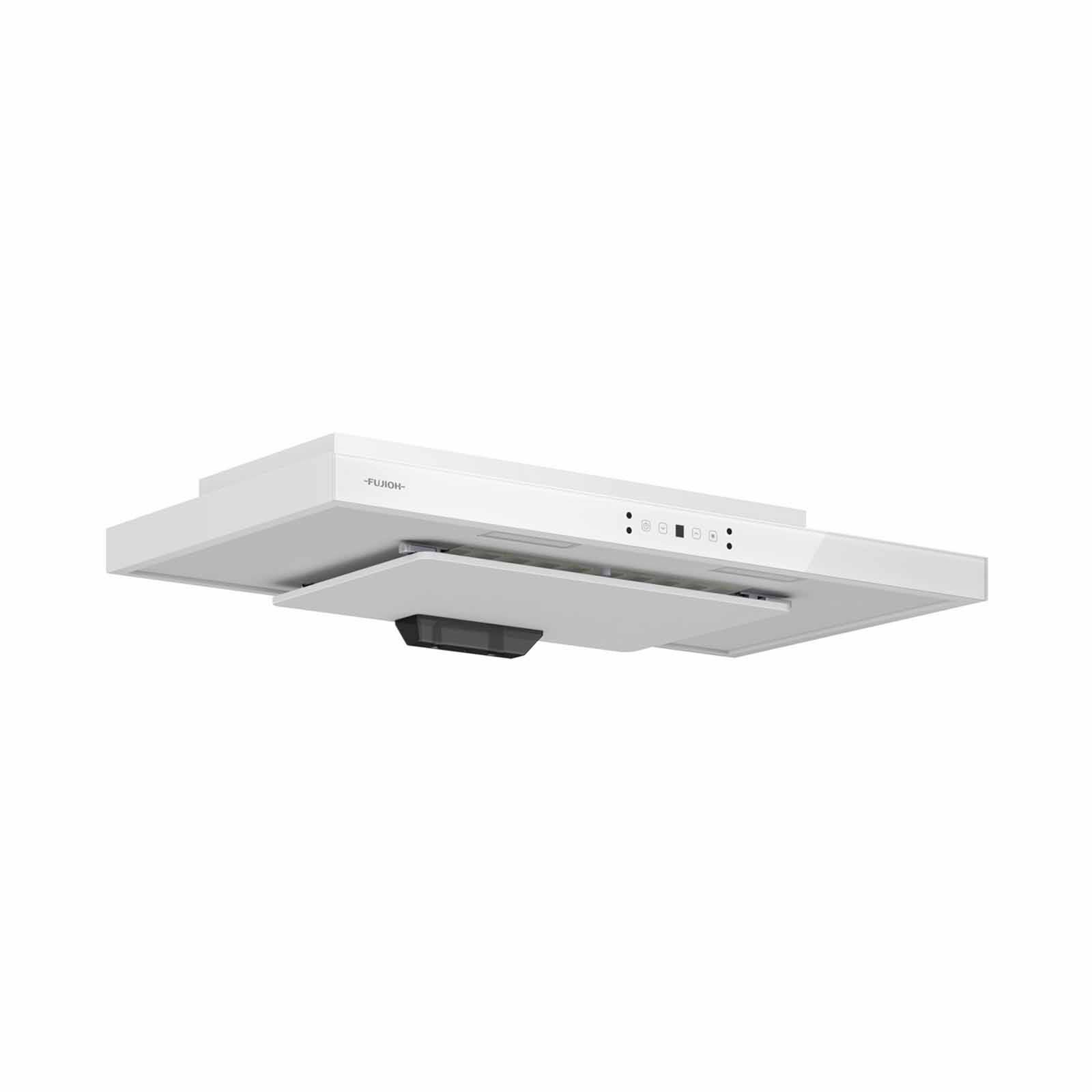 FUJIOH 90cm Slim Hood - Gloss White (exclude Installation) FR-MS2390R W-image 2