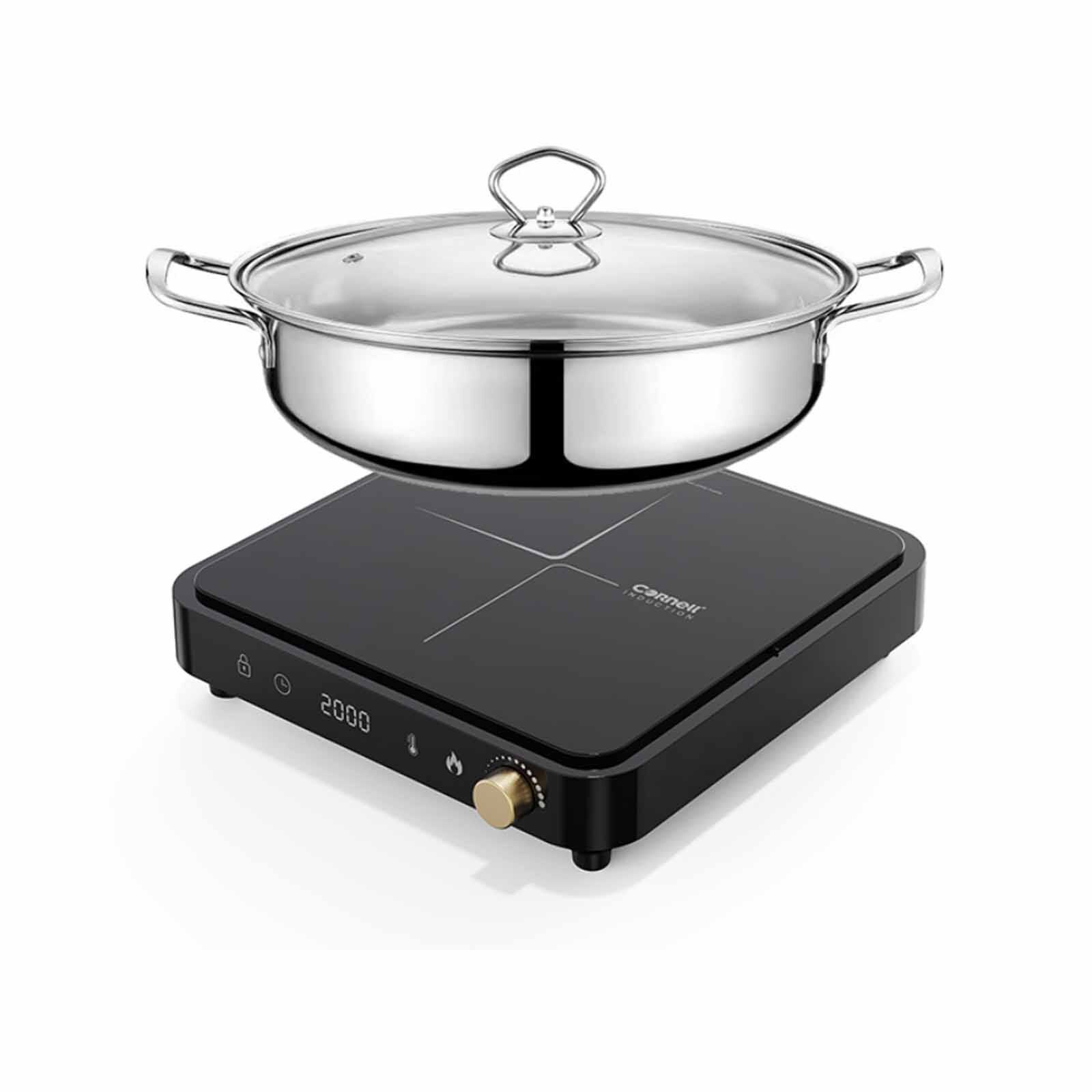 CORNELL Induction Cooker With Stainless Steel Pot CICS501BK