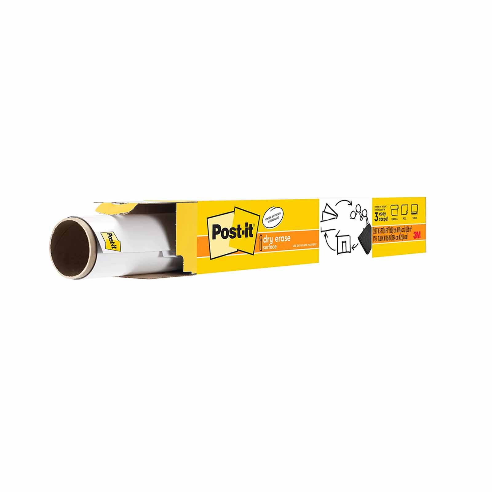 3M SCOTCH Post-it Dry Erase Surface (3 X 2 Ft) 91.44 X 60.96cm 70005292217