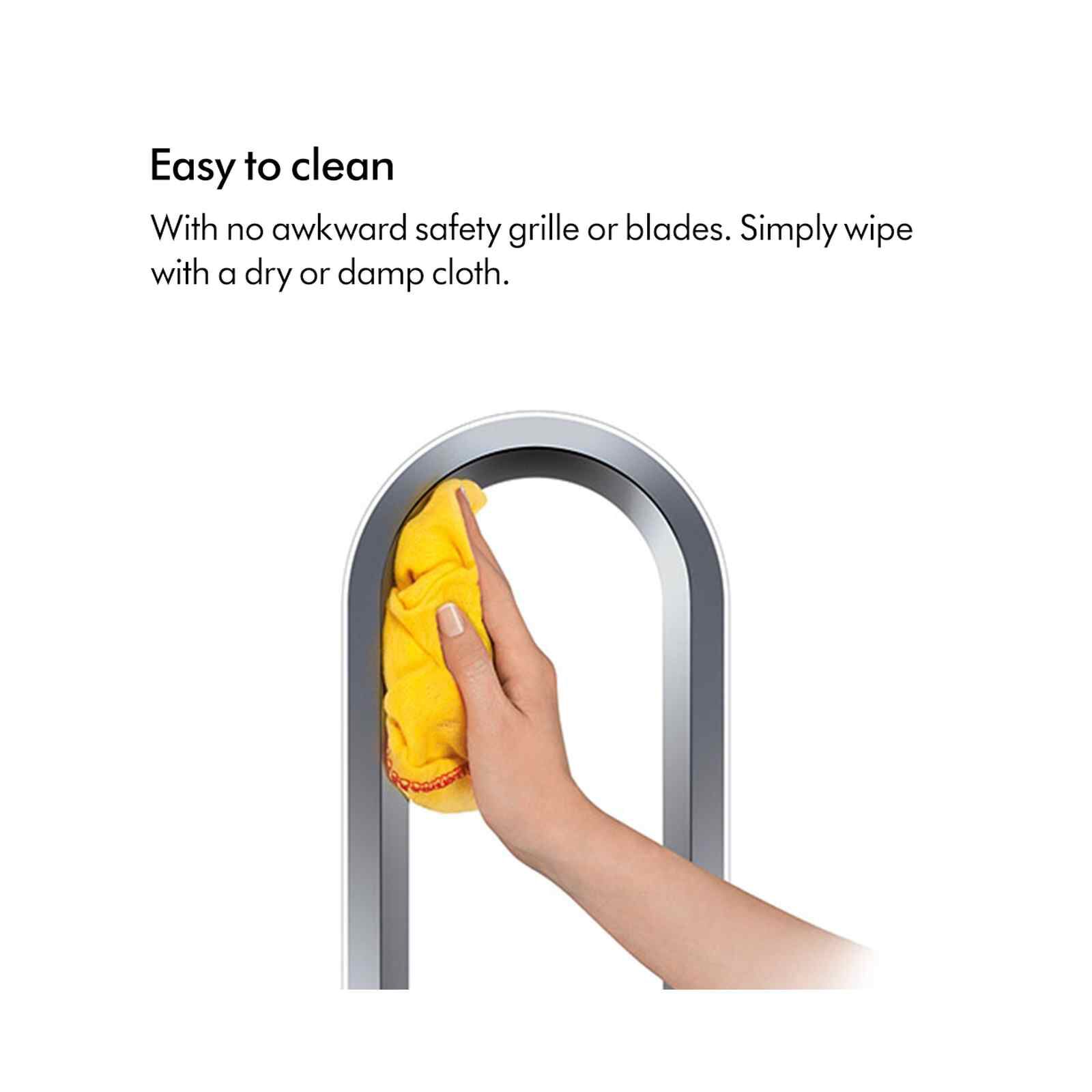 DYSON Tower Fan -white/silver AM07-WHITE-image 5
