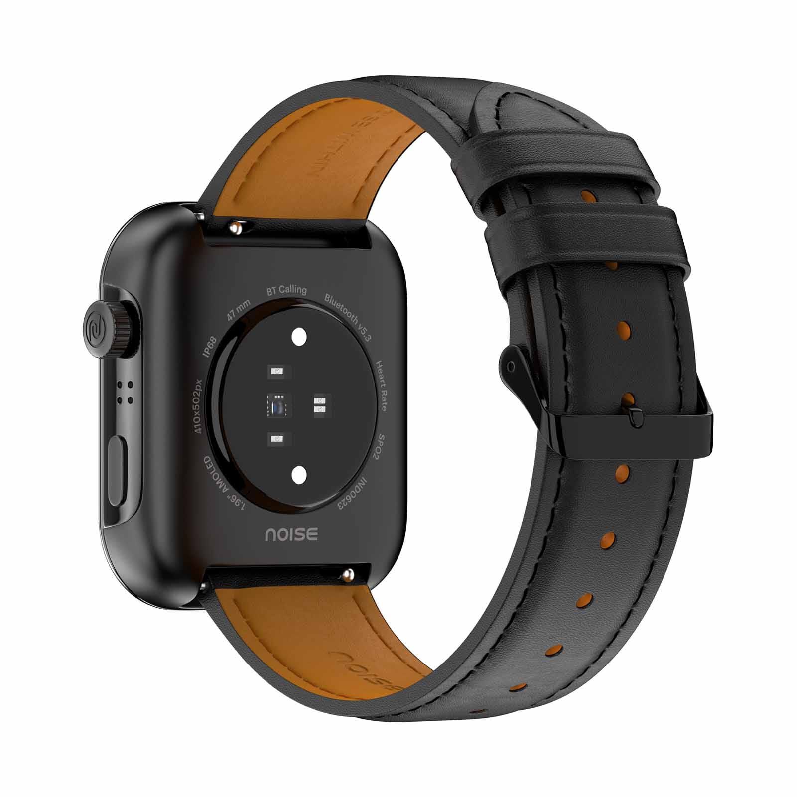 NOISE Colorfit Pro 5 Max Smartwatch - Classic Black WRB-SW-COLORFITPRO5MAX-LTHR-BLK_BLK-image 4